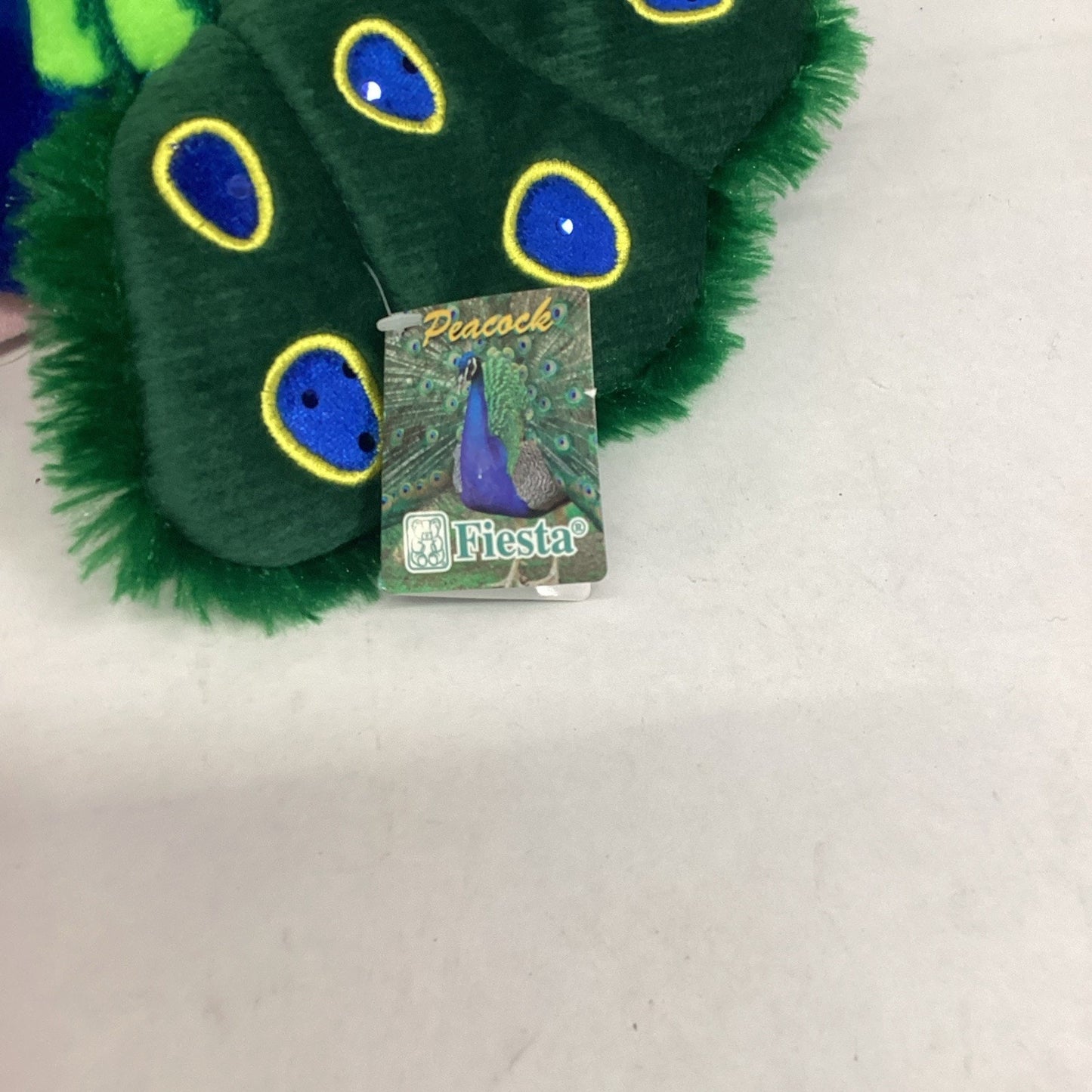 Fiesta Peacock 12" Plush Stuffed Animal Toy - 2018 - NWT