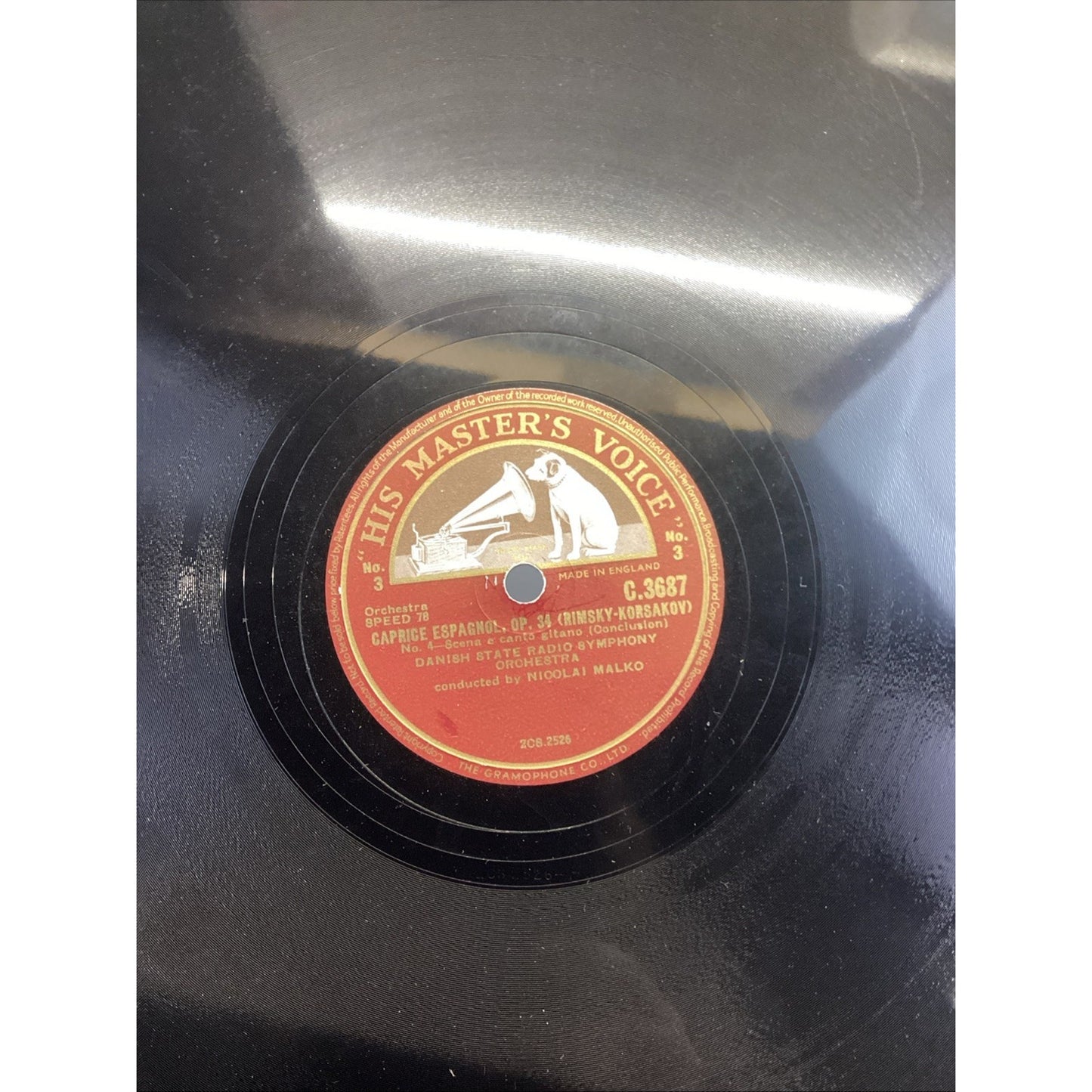His Masters Voice Orchestras - (10) - Symphony, Boston, London Philharmonic