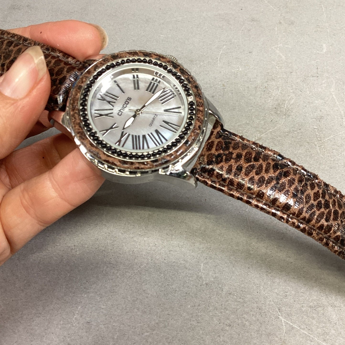 Chico’s SR626SW Watch W/ Rhinestones & Skagen Denmark #880LDDR Watch