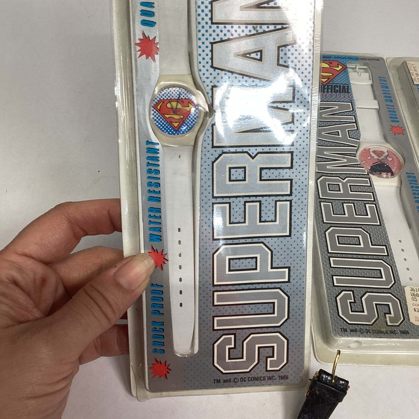 Set Of 5 DC Comics Superman Watches