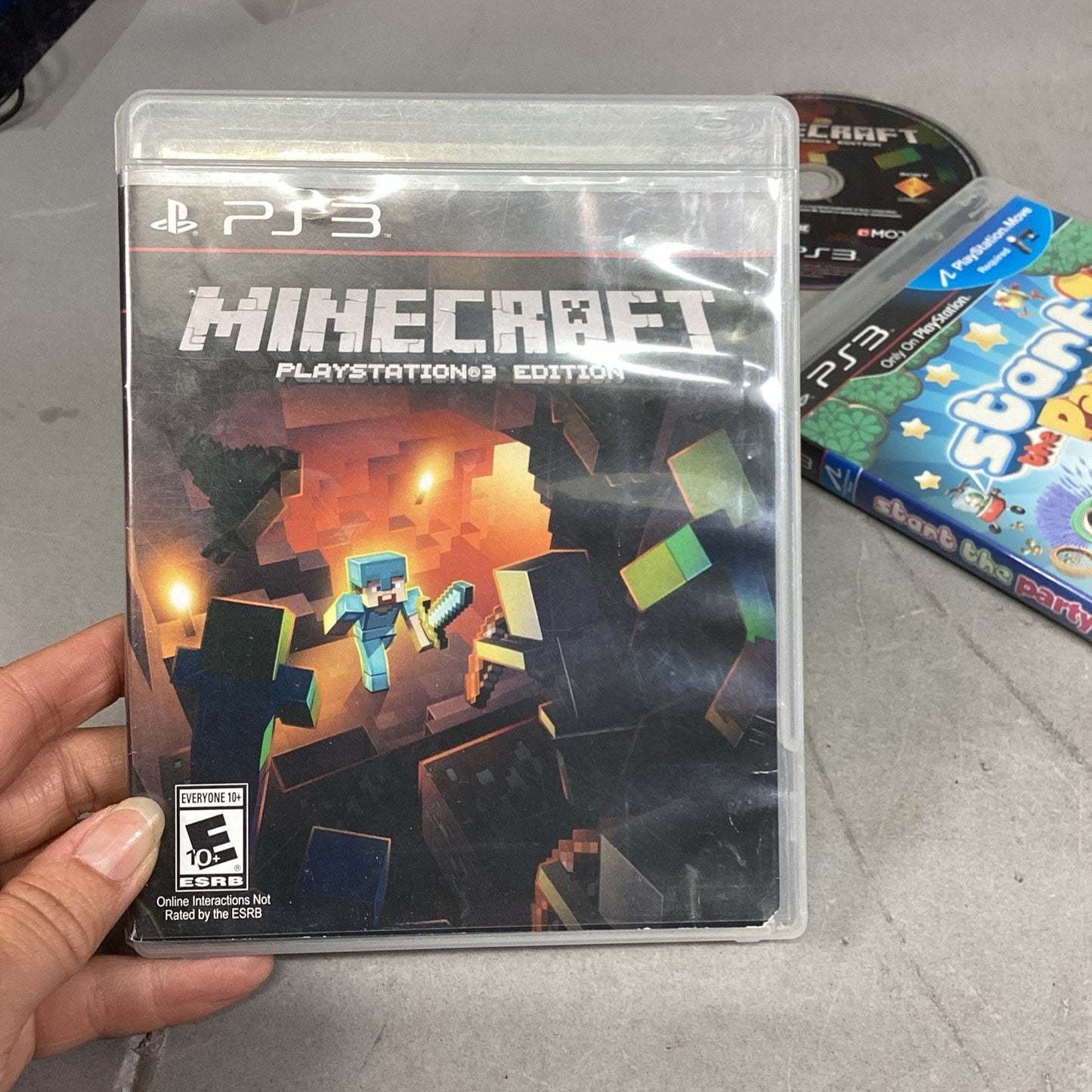 Lot Of 5 PS3 Games - Minecraft/Sports Champions/Start Party/Just Dance Kids 2