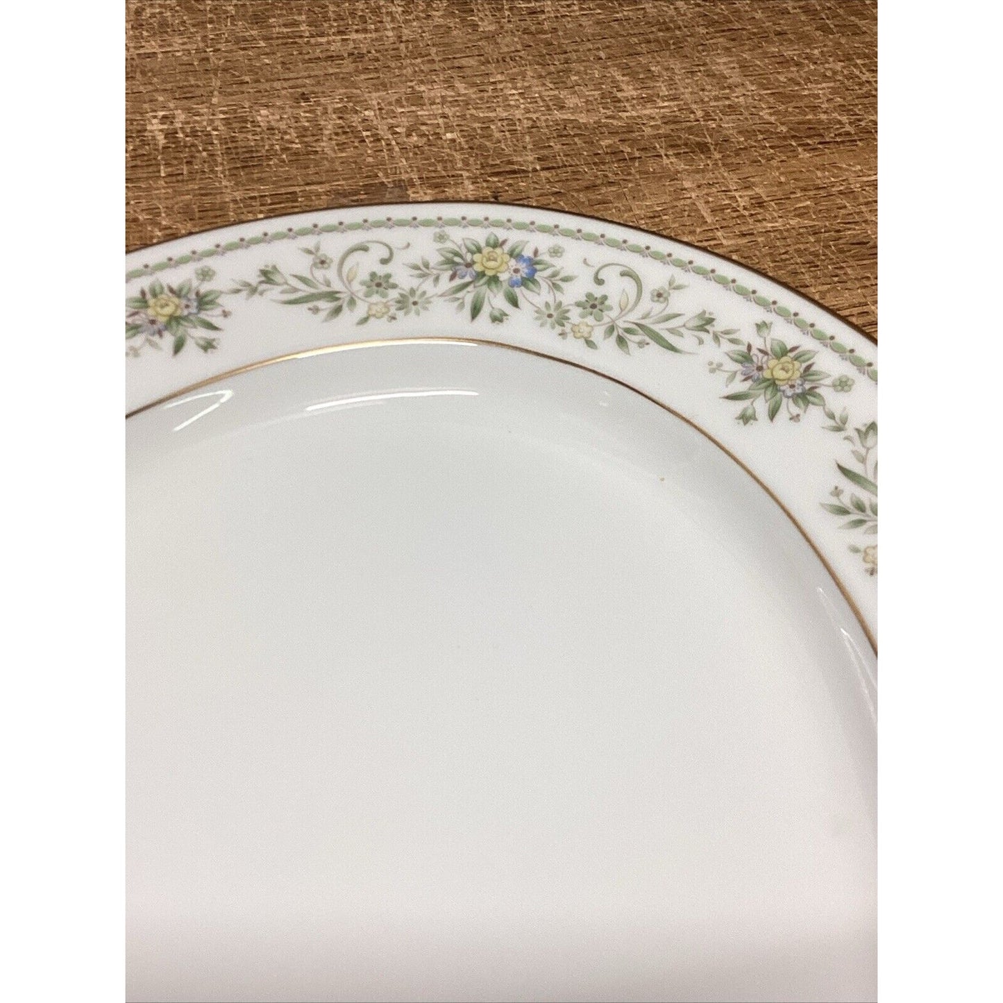 Noritake Fine China #2897 Oval Floral Serving Platter W/ Gold Trim - 13.5x10.25”