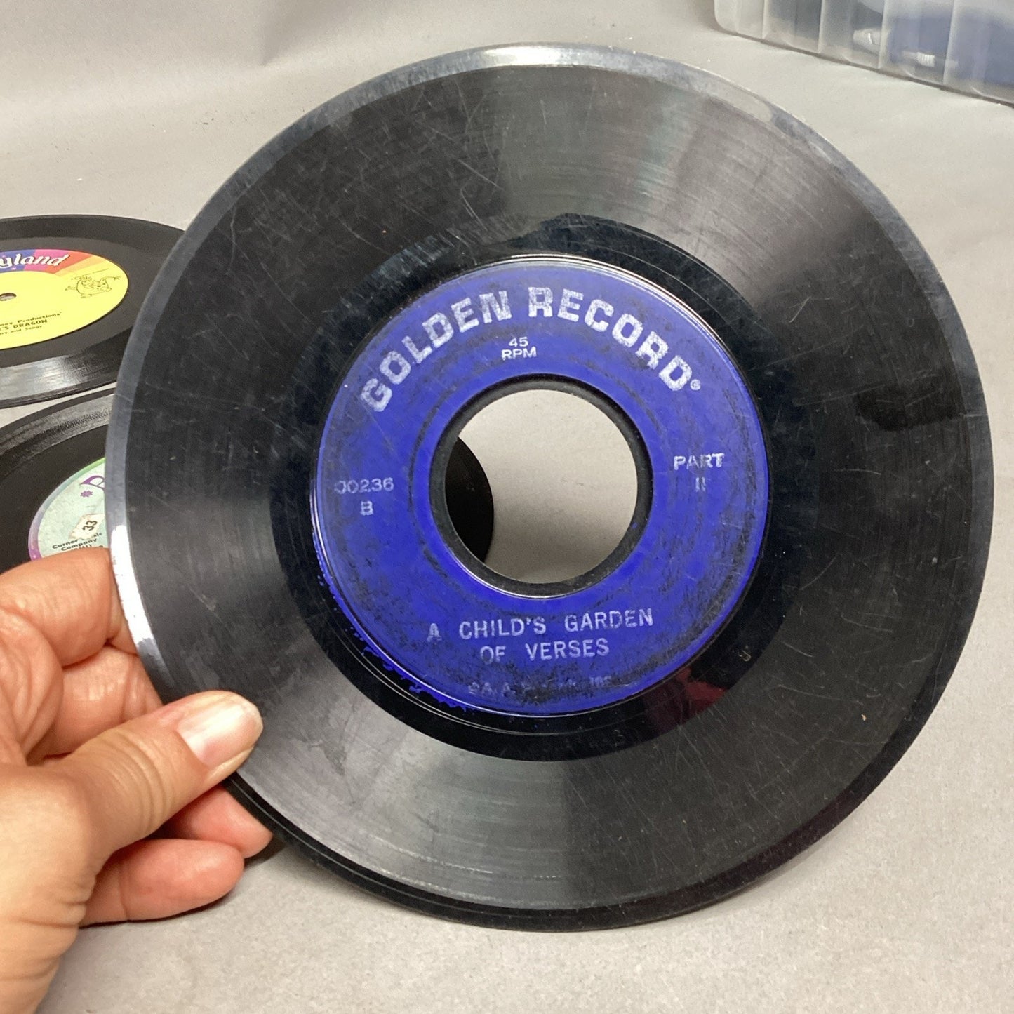 6 Records - Empire Strikes Back, Pete’s Dragon, Mary Poppins, Childs Garden