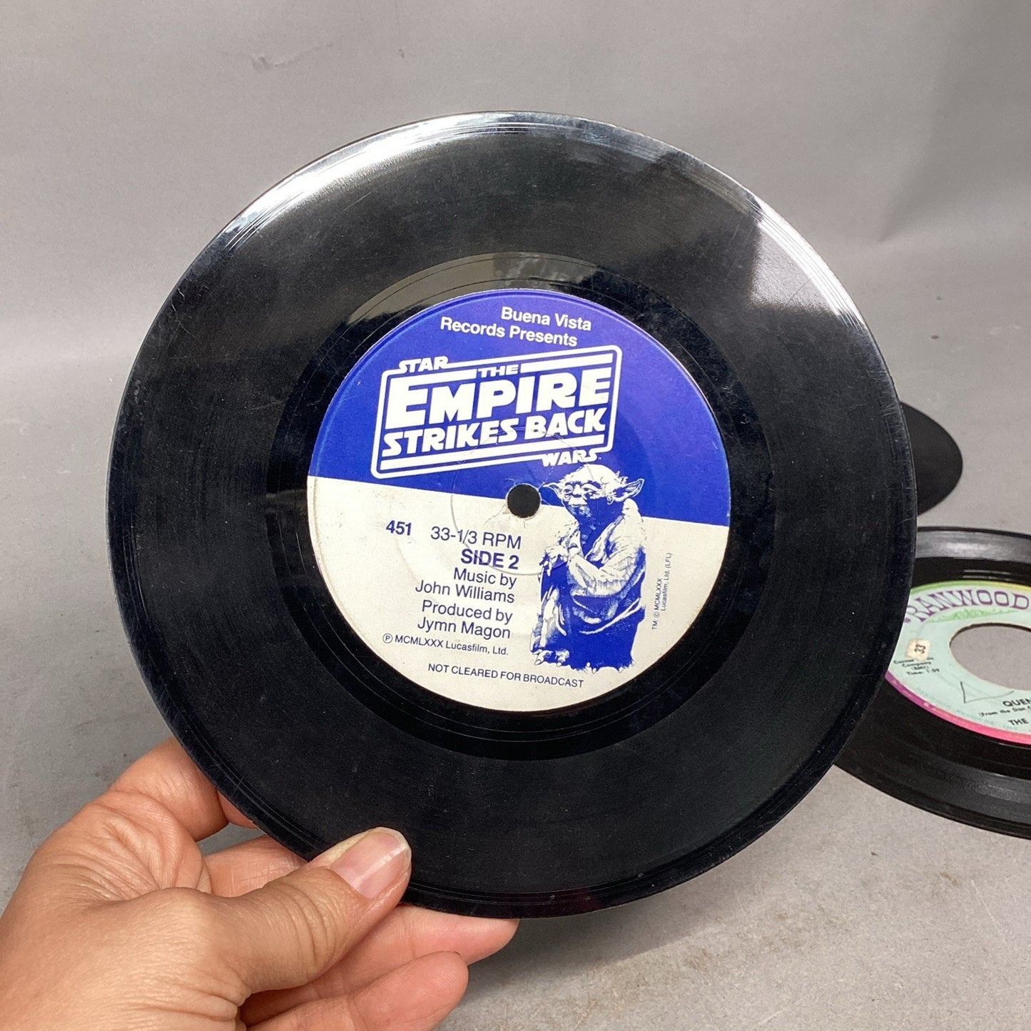 6 Records - Empire Strikes Back, Pete’s Dragon, Mary Poppins, Childs Garden