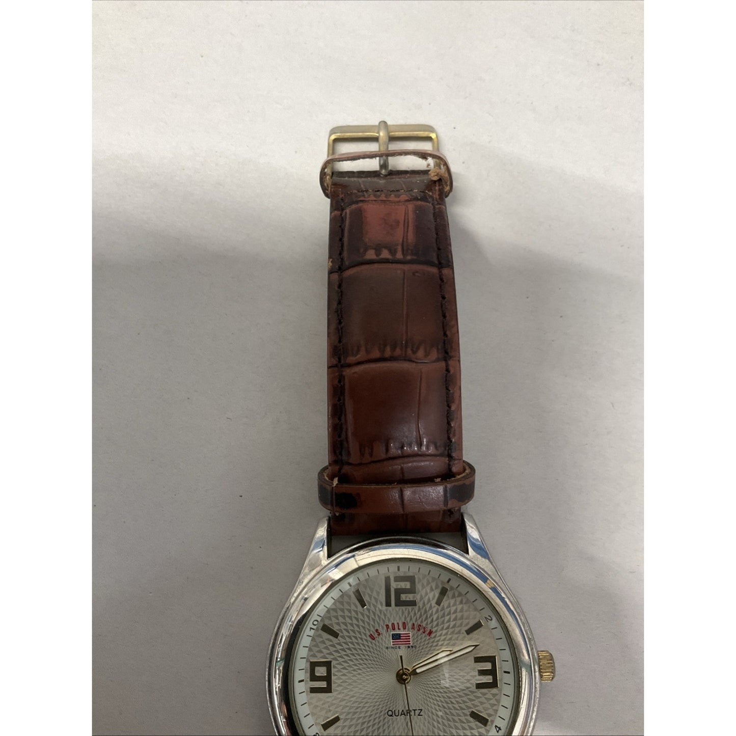 U.S. Polo Assn. Watch Brown Strap US5132