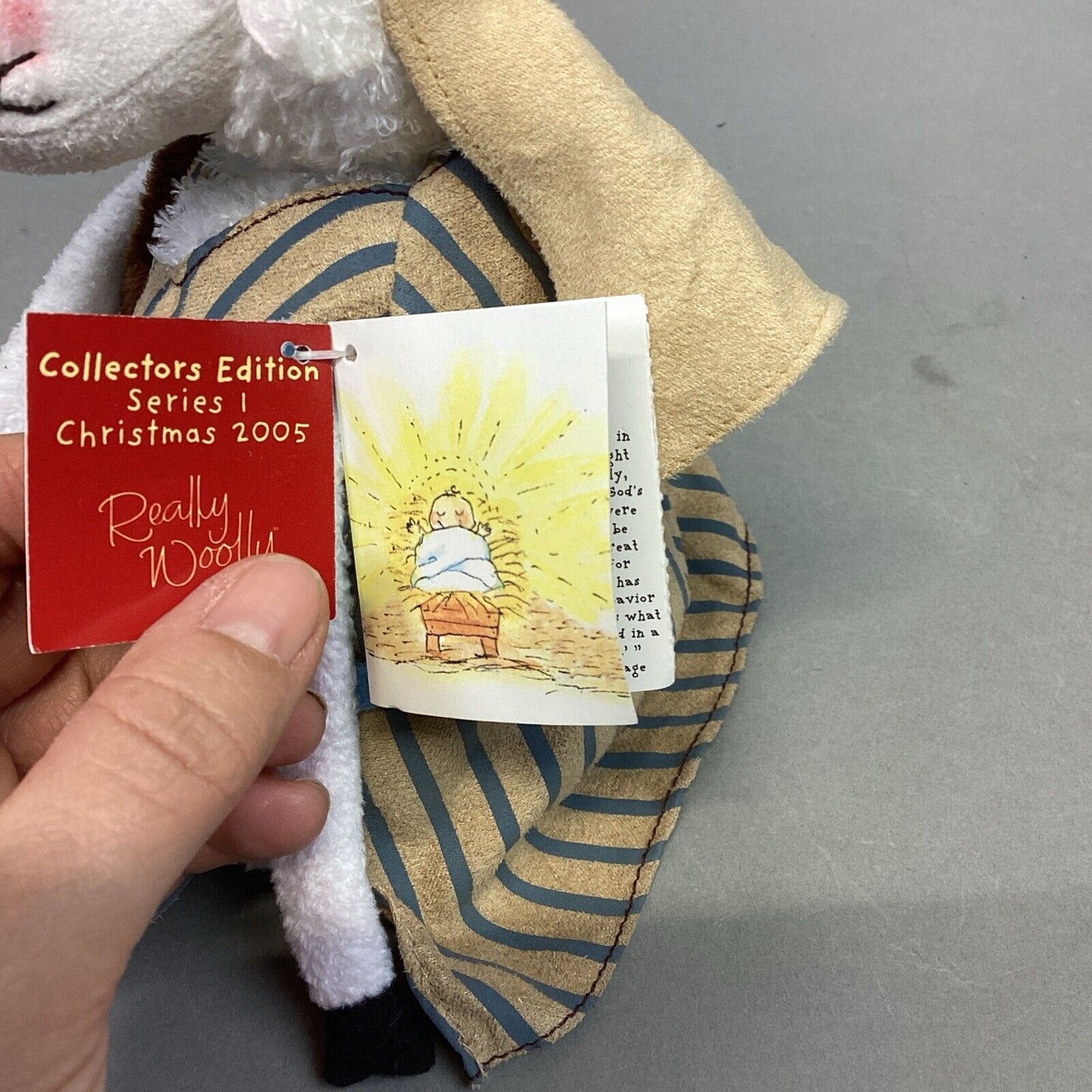 2005 Hallmark Dayspring Really Woolly Jake the Shepherd Sheep Plush W/ Tags