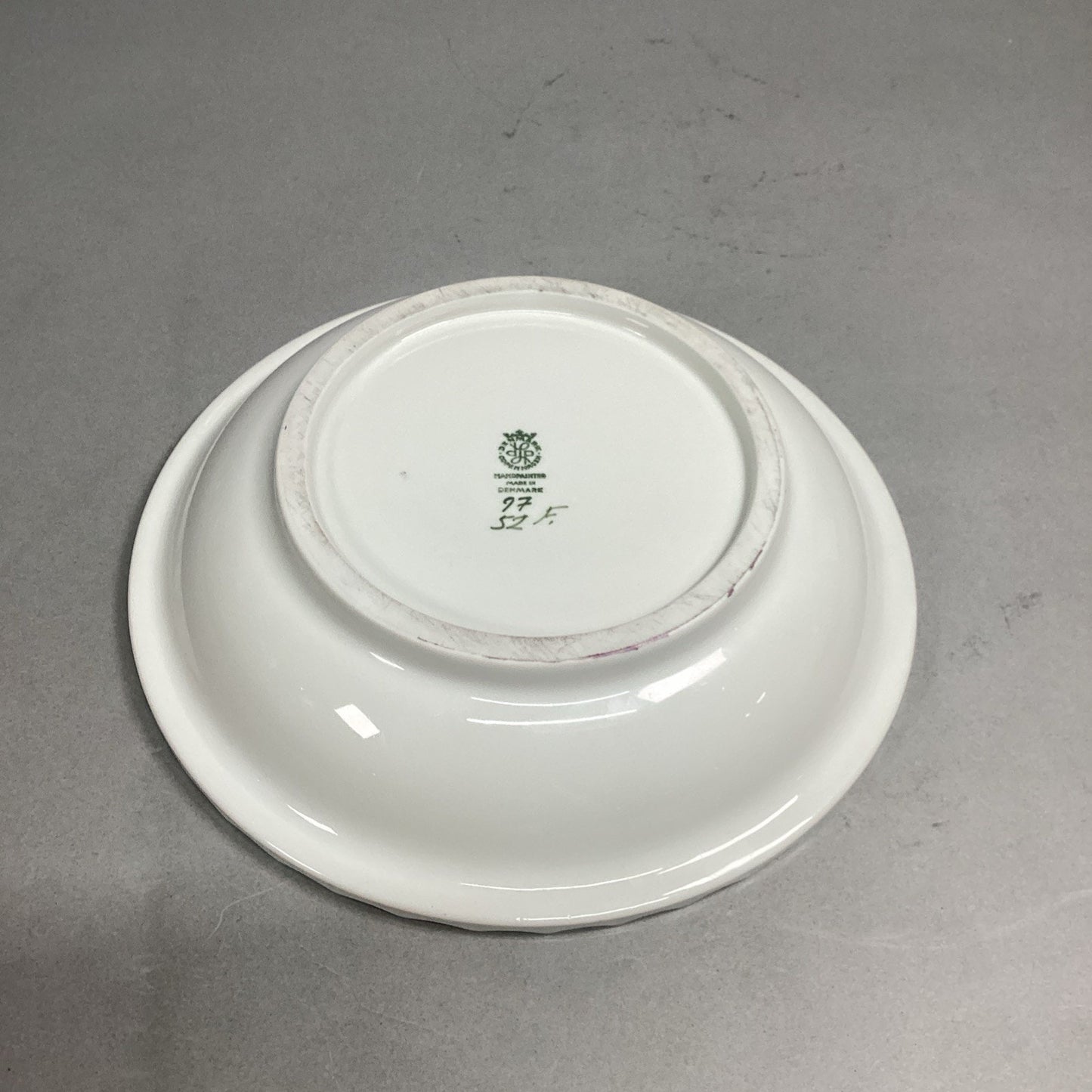 Vintage Lyngby Copenhagen Denmark Handpainted Porcelain Bowl #L97-52