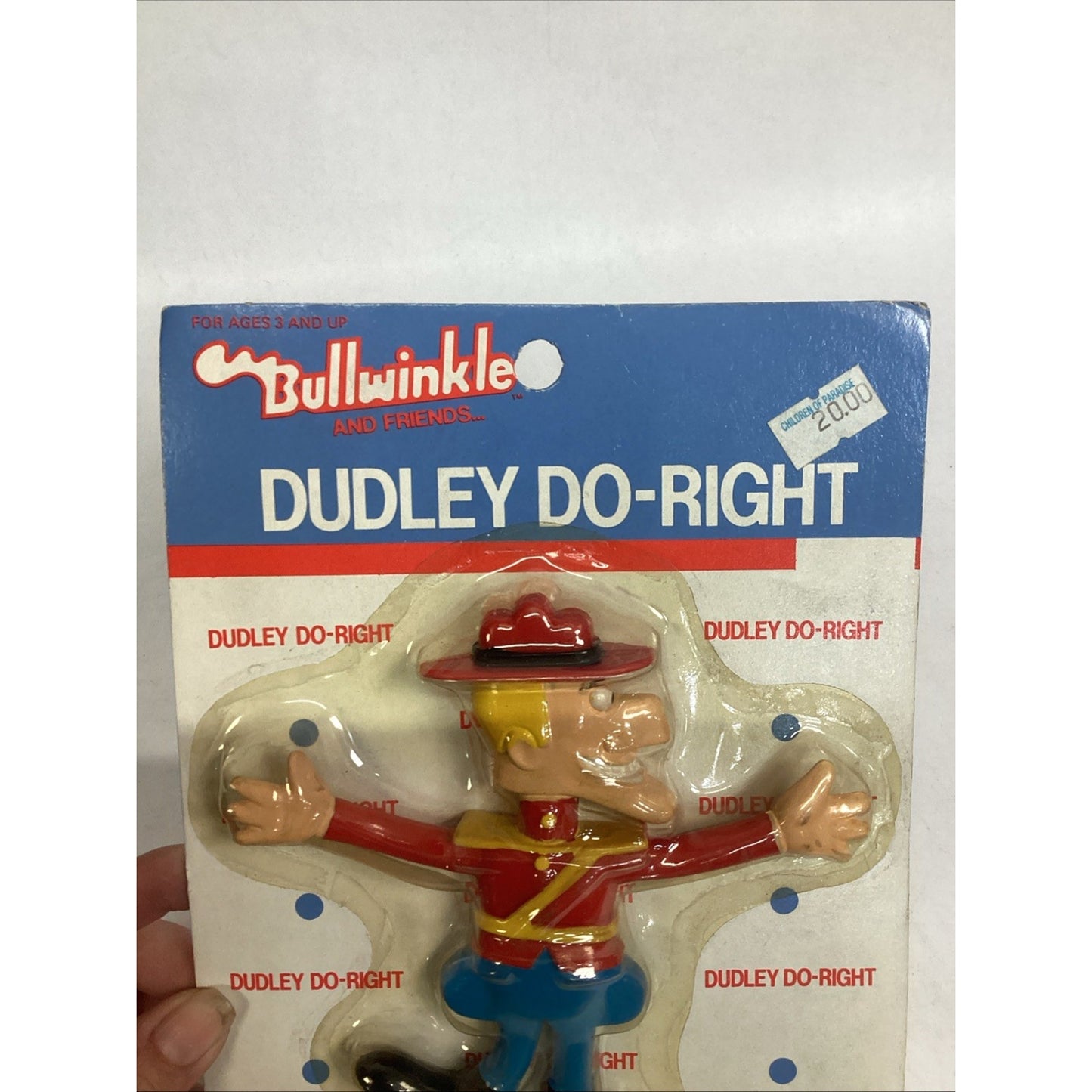 1985 Jesco Dudley Do-Right Fun Flex Figure - NOS