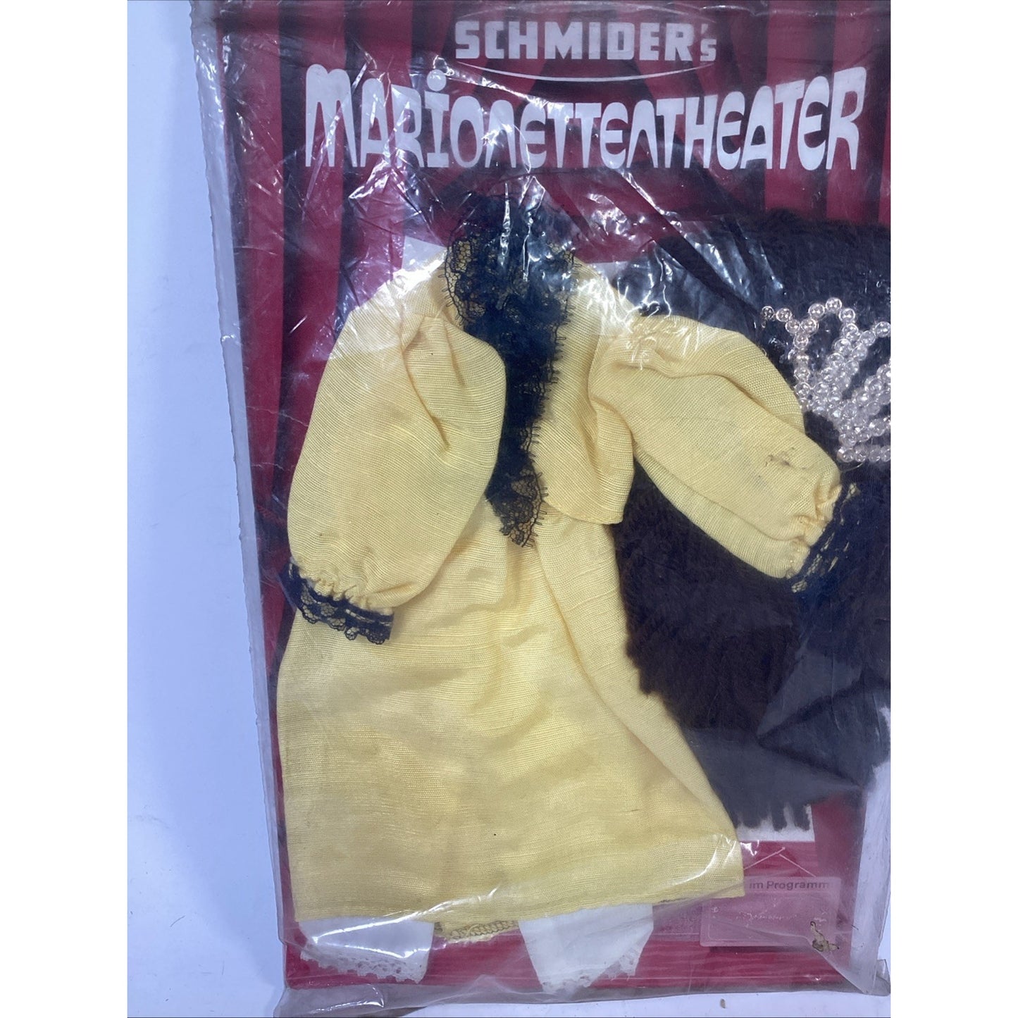 Schmider’s NOS Vintage Wooden Marionette Puppet Clothing - Made In West Germany