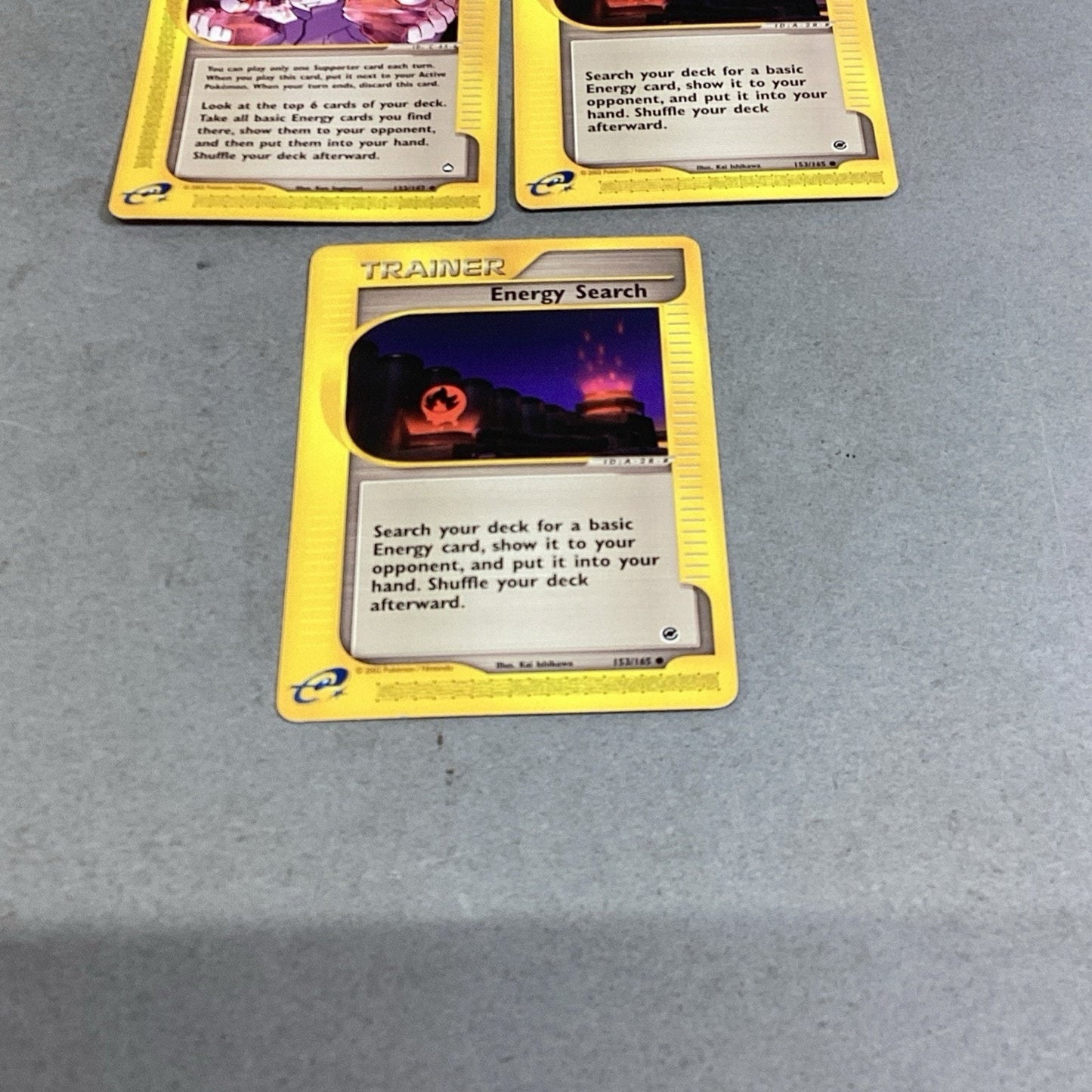 5 Pokémon Trainer Cards - Super Scoop Up, Mystery Plate, Seer & Energy Search