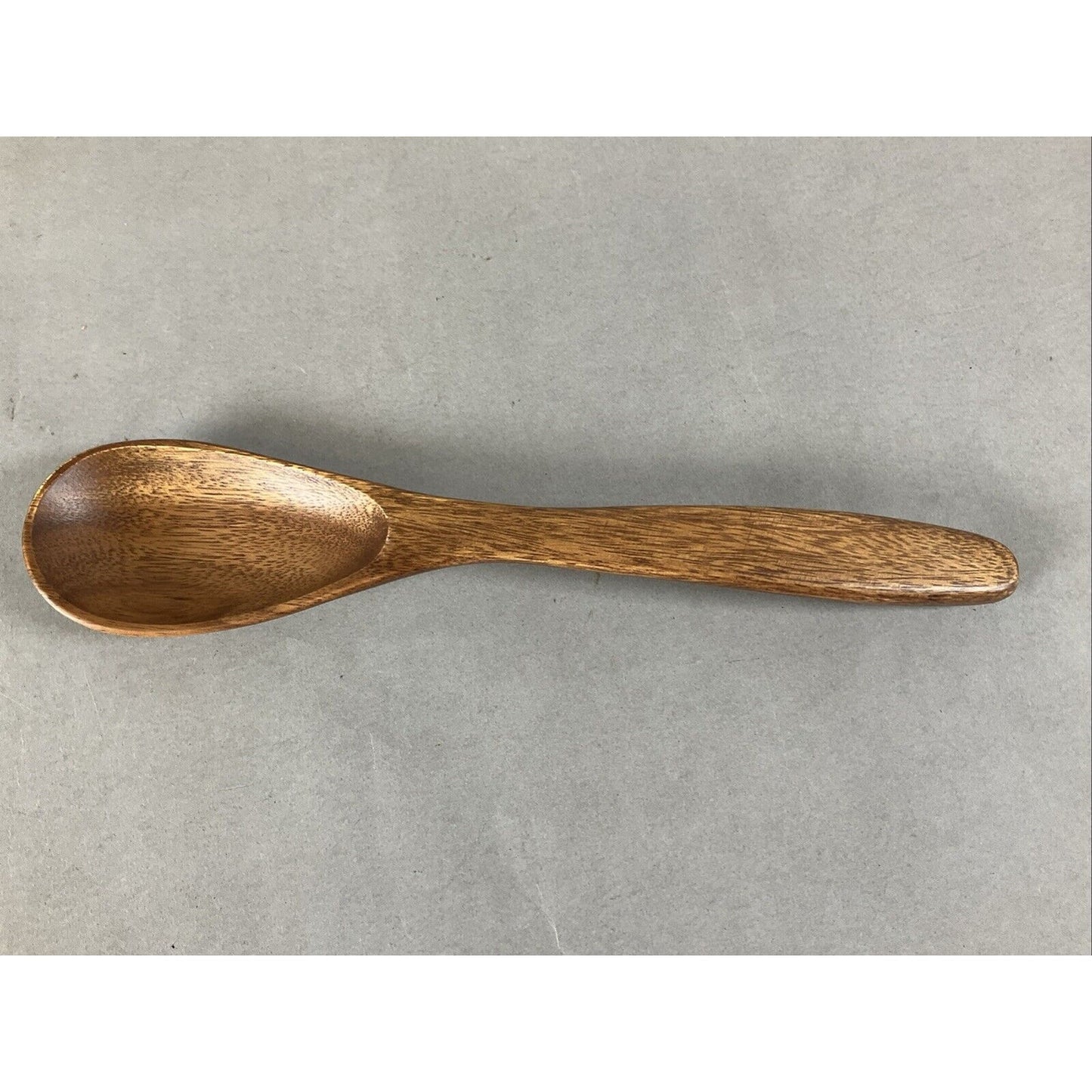 Crate & Barrel Mid Tone Wood Serving Salad Set Fork Spoon