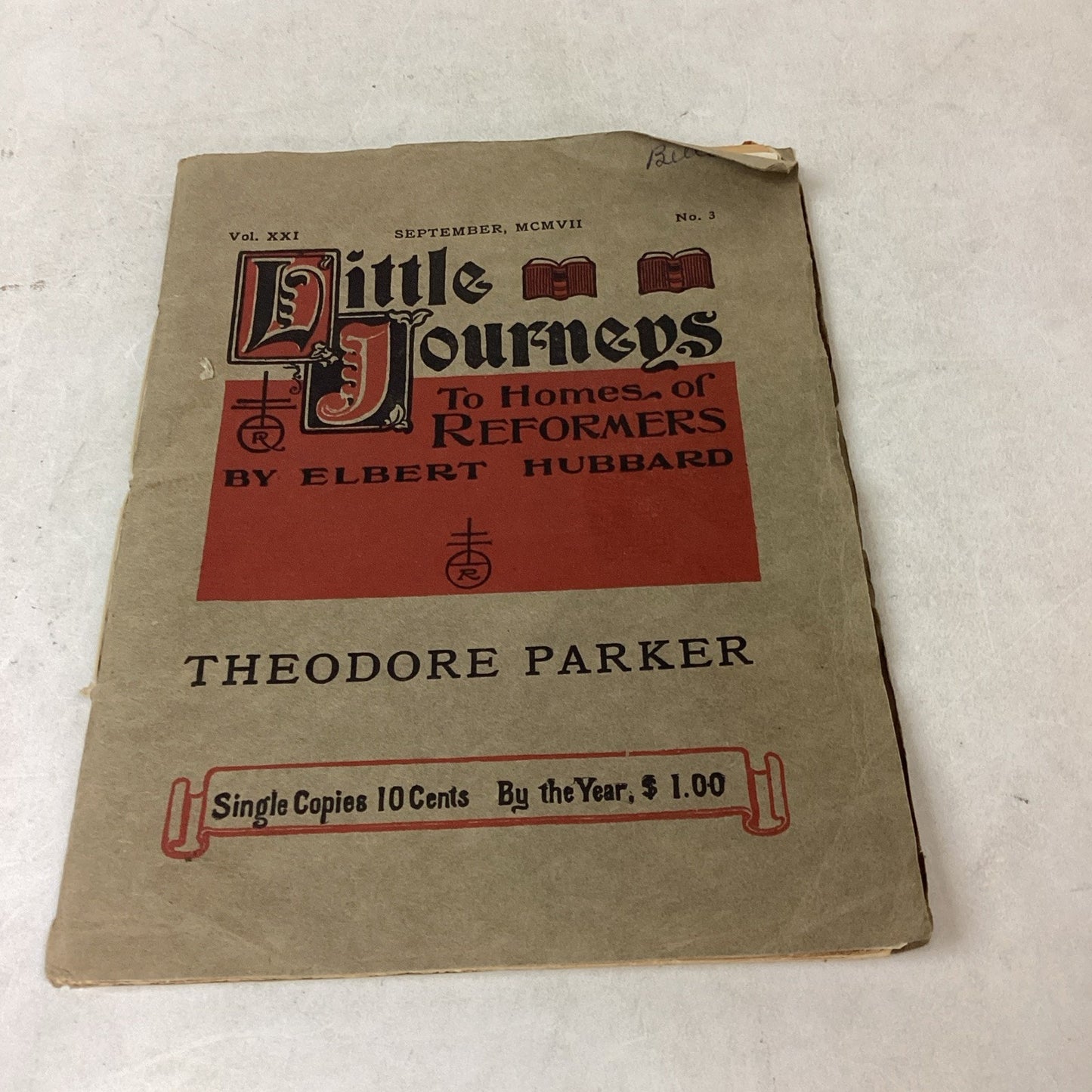 The Philistine Volumes 29 And 12 - And Little Journeys To Homes Of Reformers