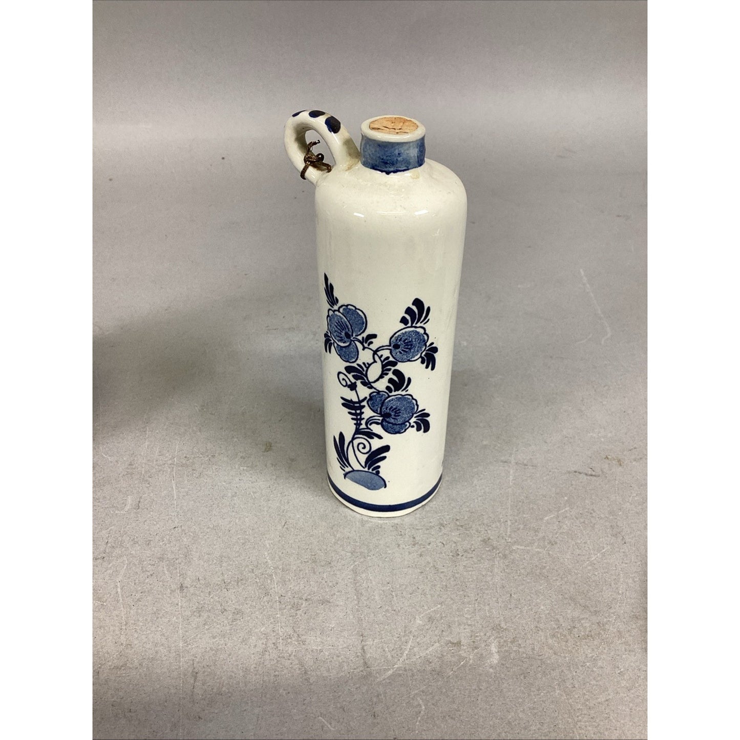 Delft Sugar Bowl, Jug, Bowl And Shoe Figurines - Made In Holland