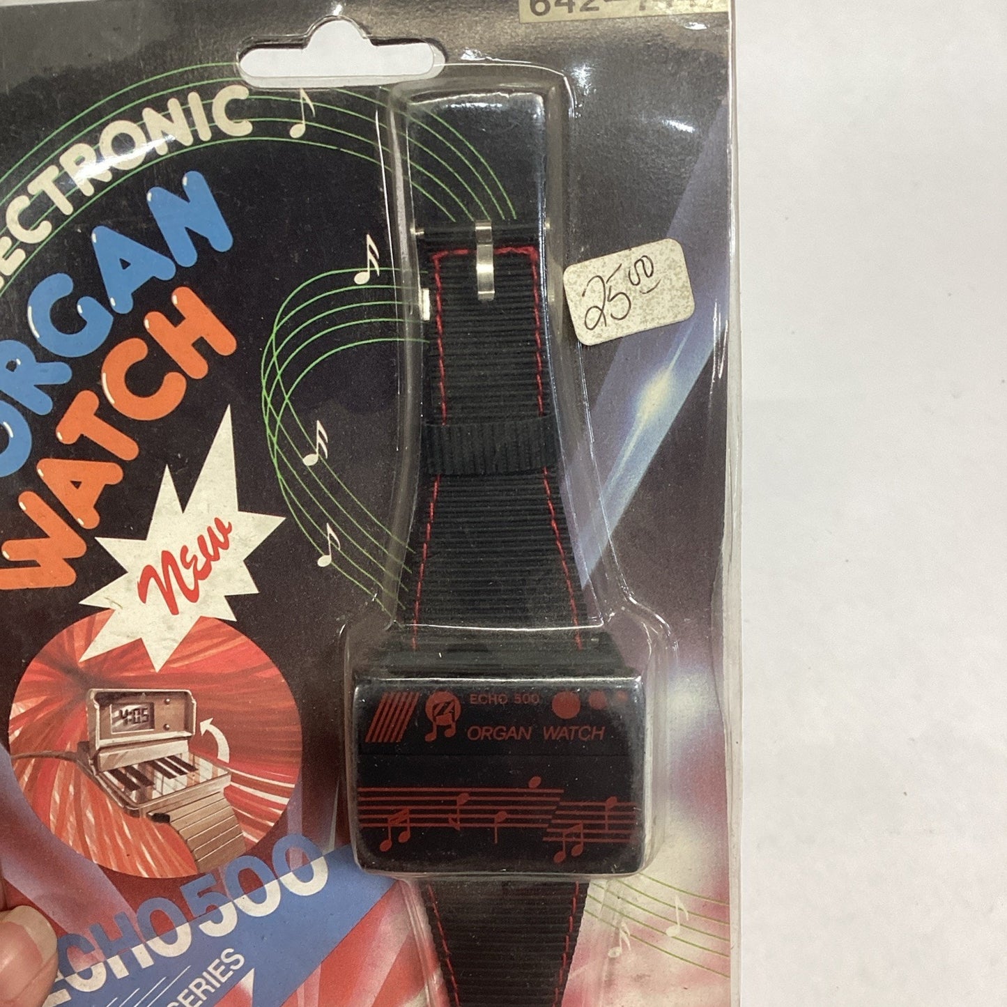 Vintage 1980’s Echo 500 Electronic Organ Watch Musika I Series - New In Package