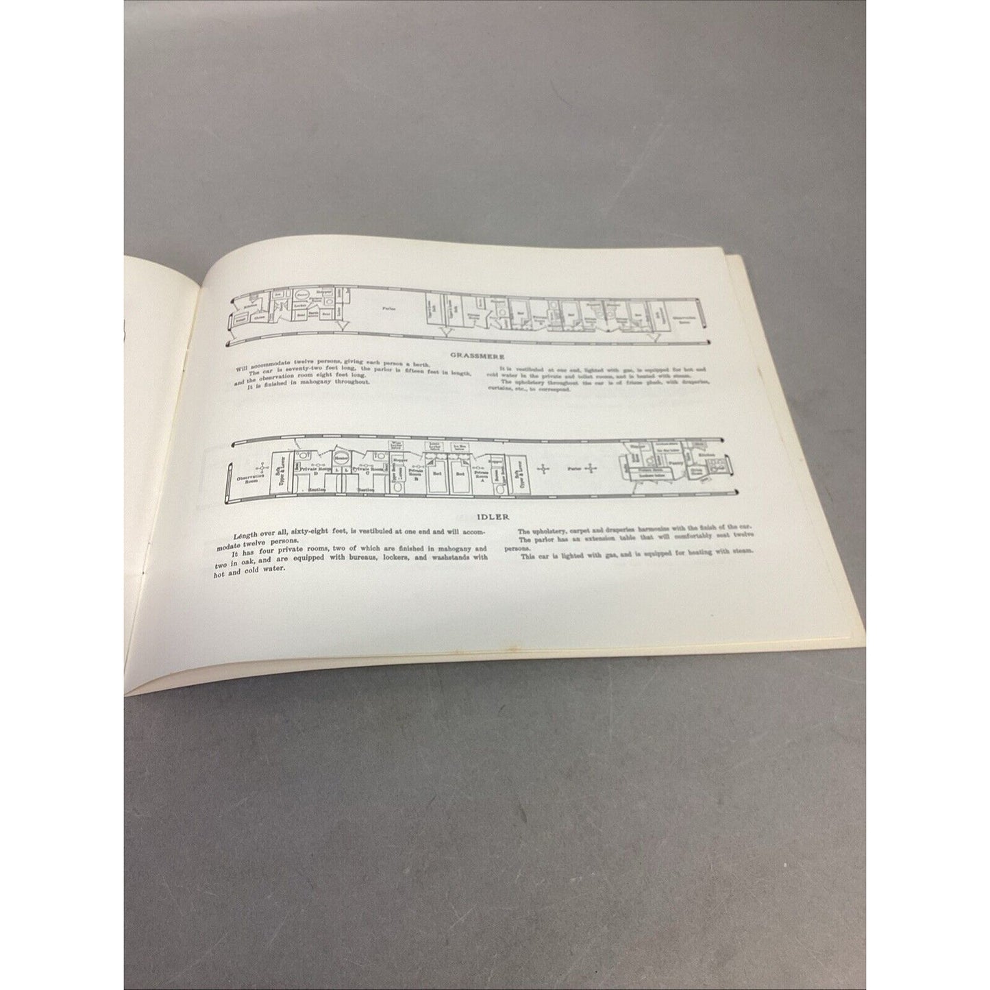 Pullman Americas Hotel On Wheels/Pulllman Private Car/Special Train Service 1901