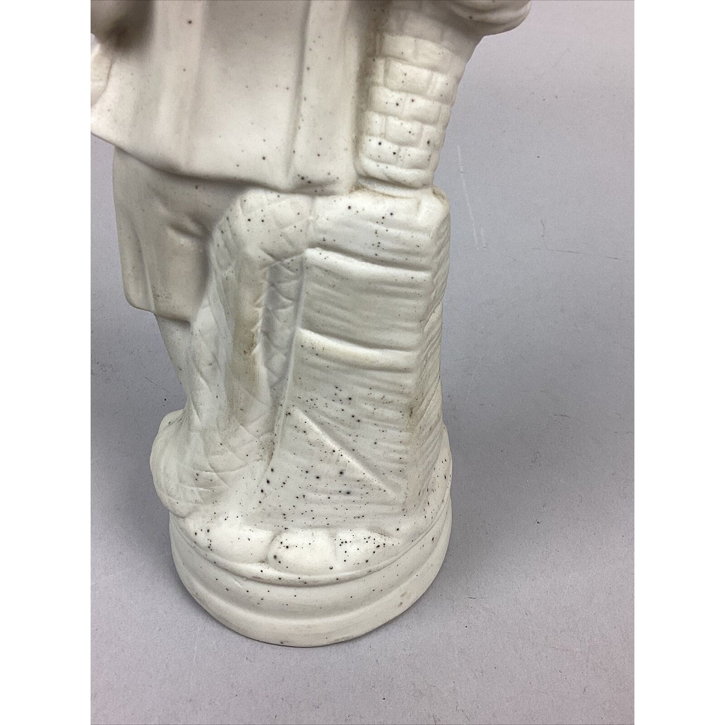 2 Antique Bisque Porcelain Figurines