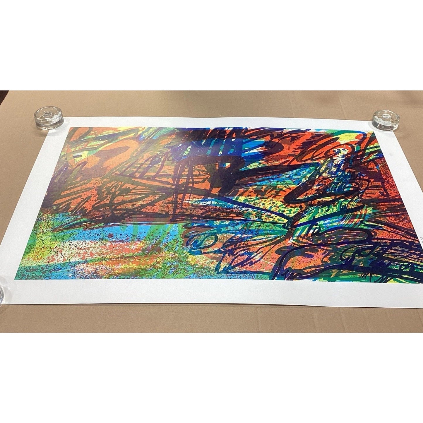 Peter Nyborg Abstract Art Poster- 35.5x23.5”