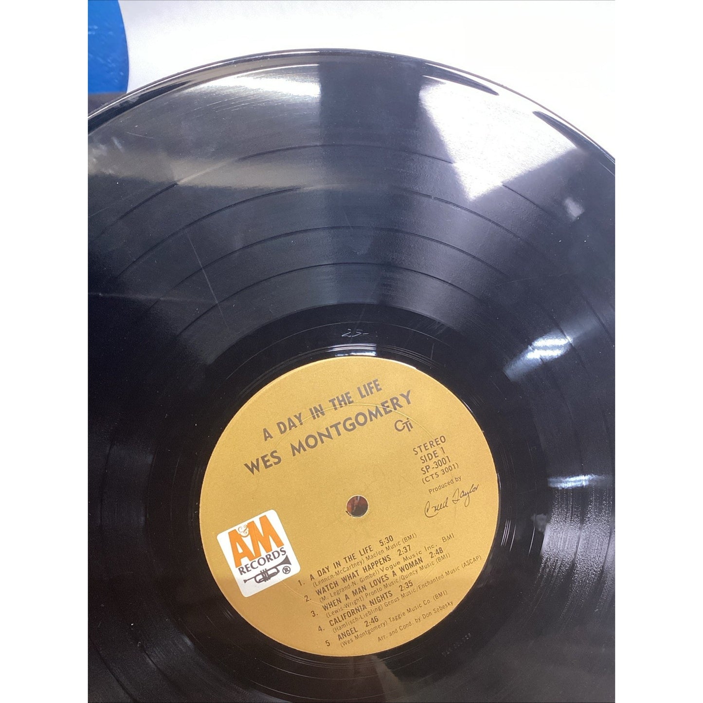 WES MONTGOMERY - A DAY IN THE LIFE Vinyl Record