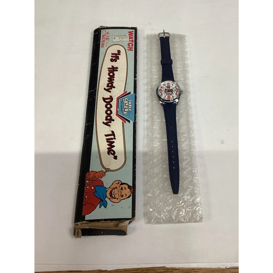 Vintage 1987 Howdy Doody Wind-Up Watch - New