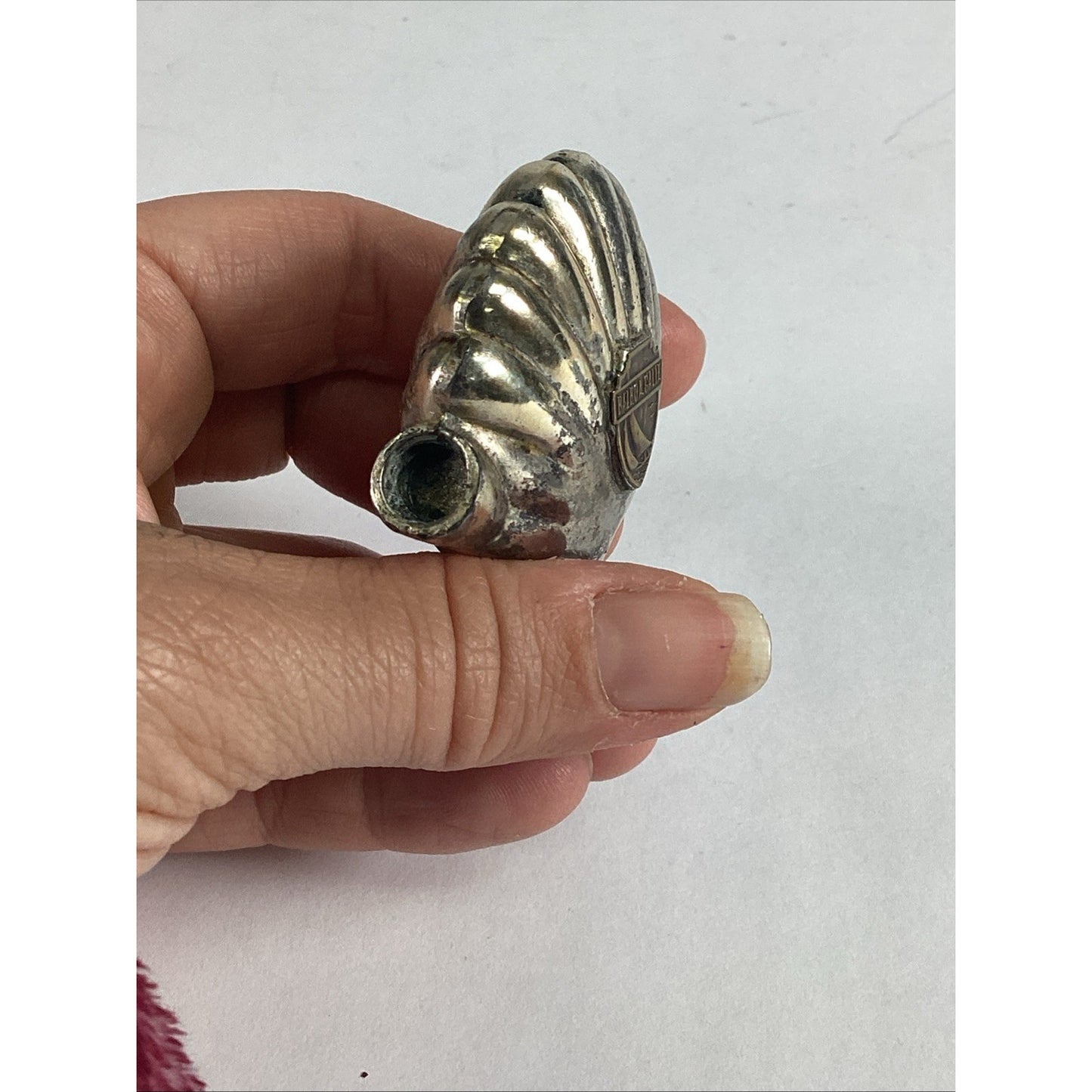 Pair Of Balboa, California Silver Plated Shell Salt & Pepper Shakers