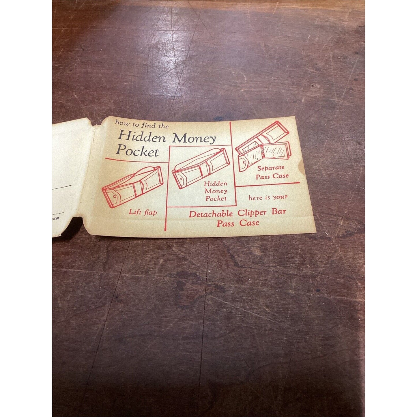 Vintage Carter Passfinder - Genuine Pigskin - With Original Papers & Box