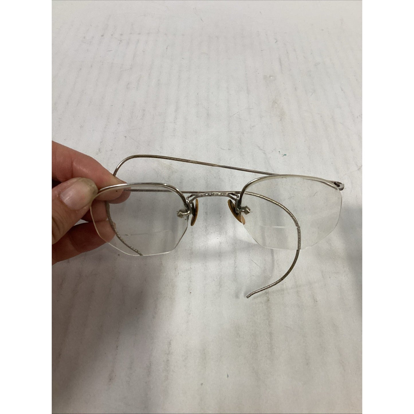 Vintage American Optical Bifocal Eyeglasses With Hard Case