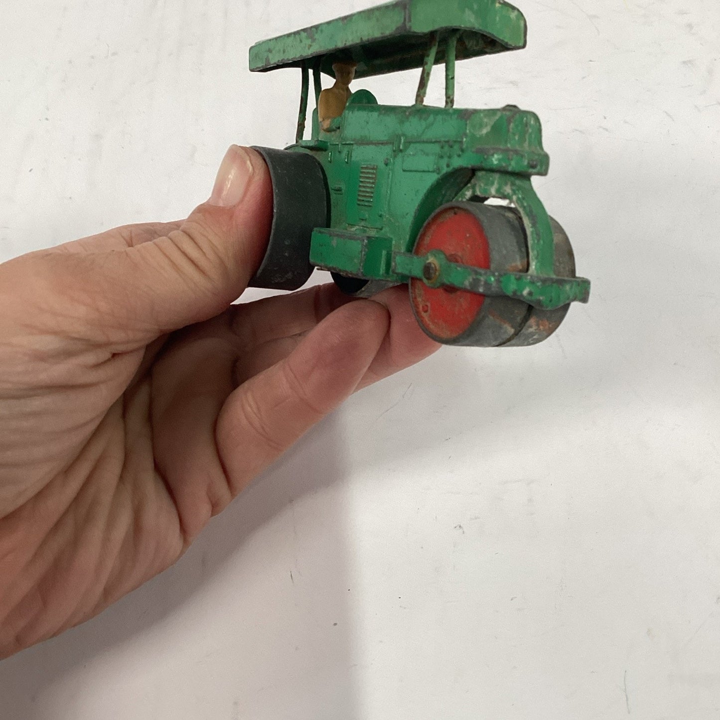 Vintage Dinky Meccano Green Aveling Barford Diesel Roller #279 1950's