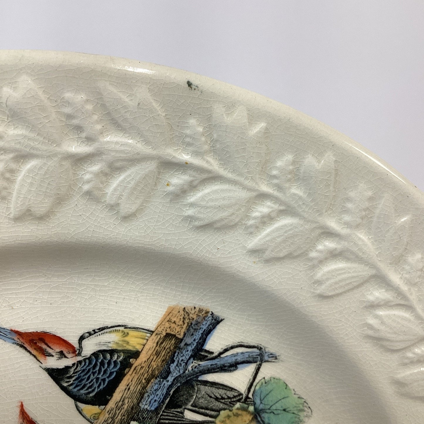 VTG Adams England Audubon Birds of America Pileated Woodpecker Collector Plate