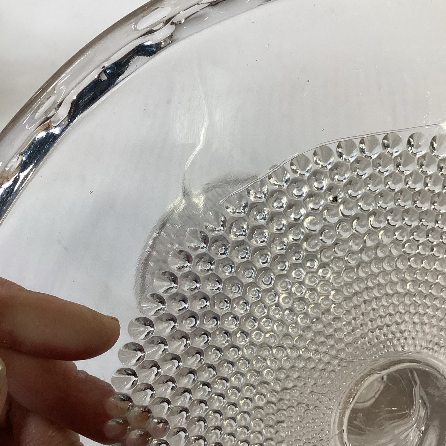 Dewdrop with Star Cake Stand High EAPG Campbell, Jones & Co. 1877