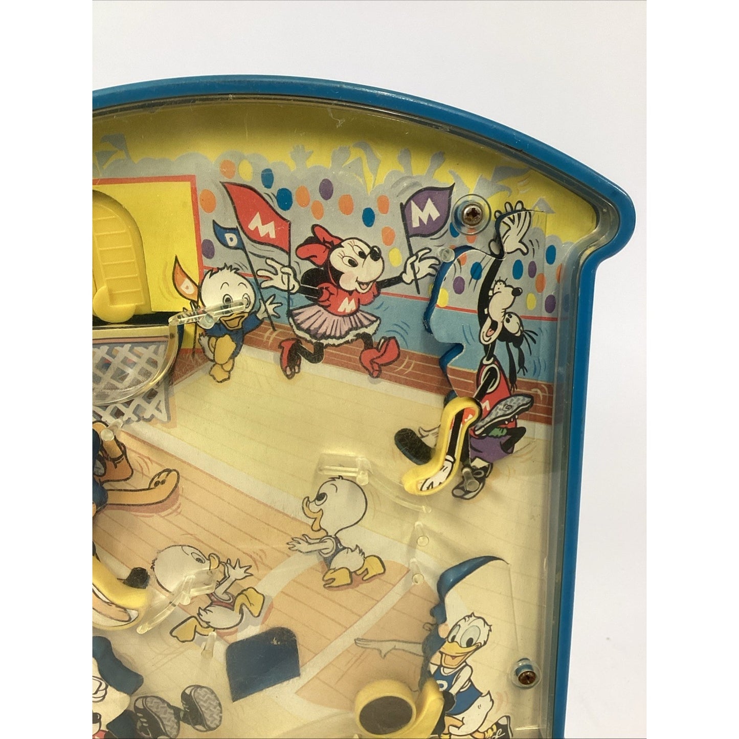 1978 Vintage Durham Disney Working Basketball Handheld Pinball Game