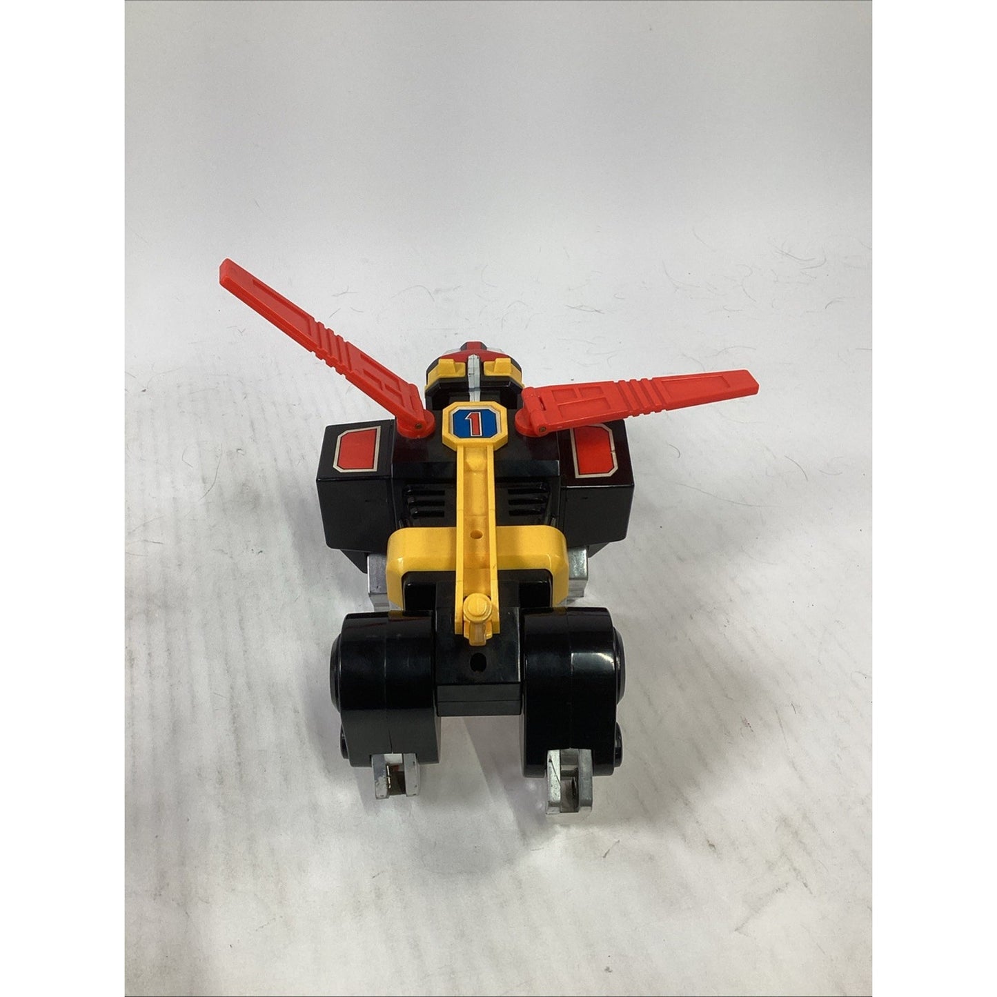 Vintage 1984 Voltron Black Lion World Events Productions w/ Tail & Wings