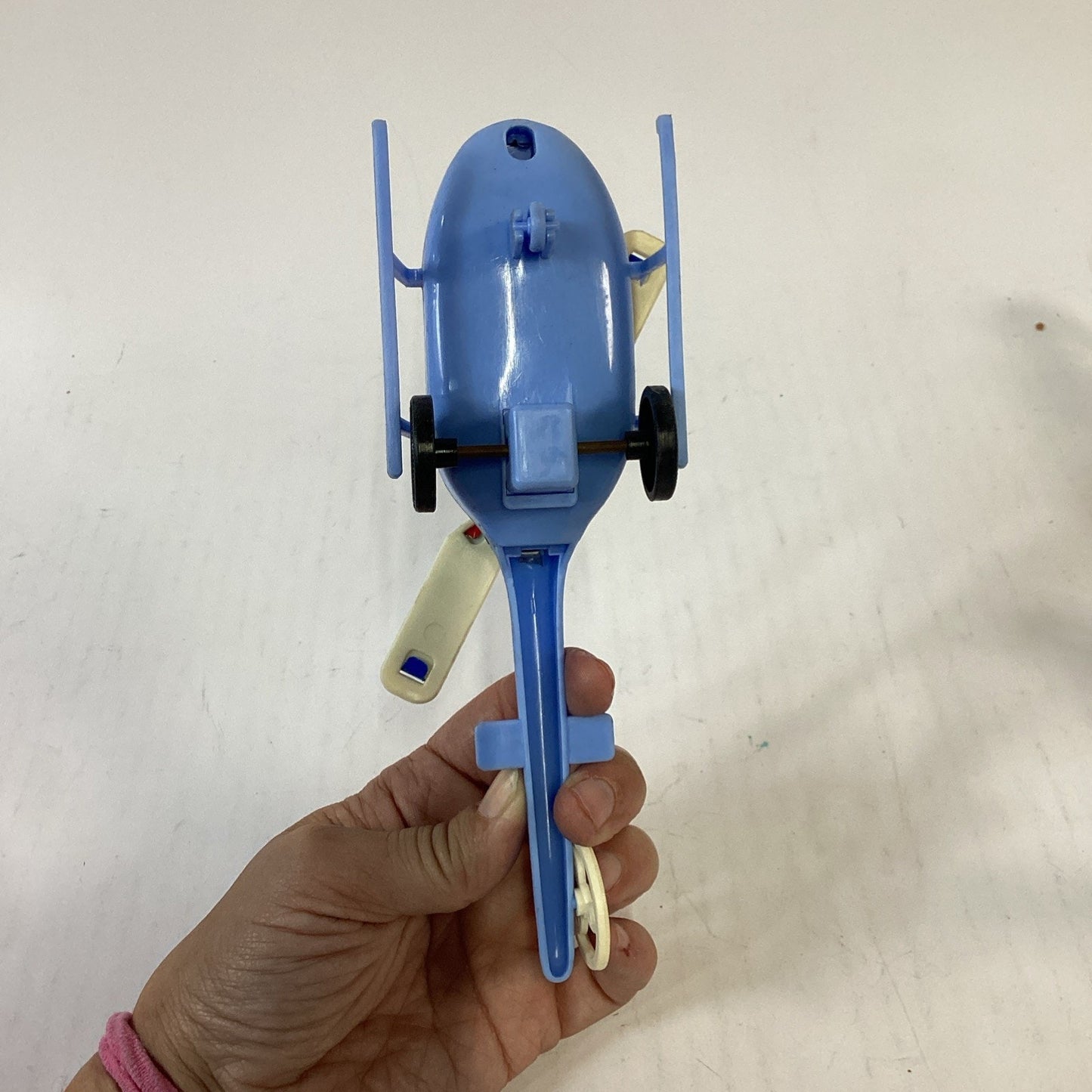 Lot Of 4 Plastic Helicopters With Rotating Blades - Skyking, Flying Star, Super