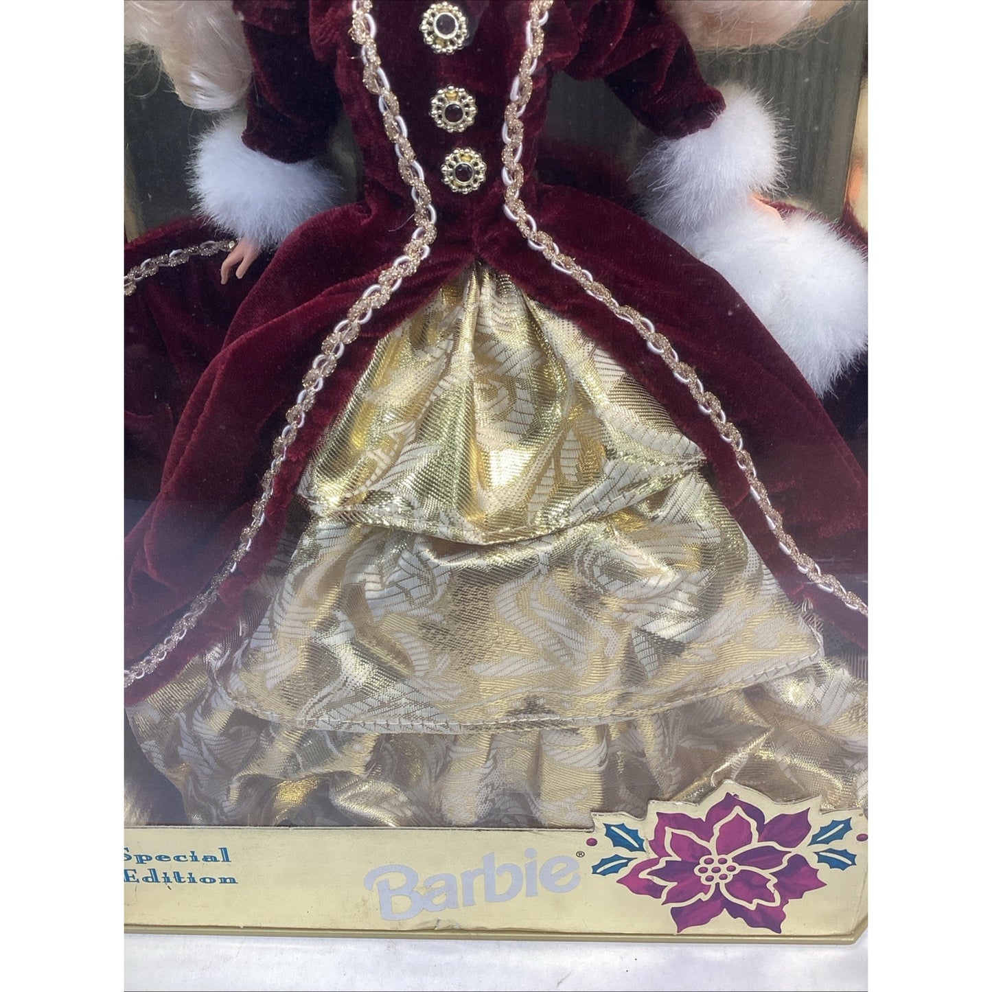 Vintage 1996 HAPPY HOLIDAYS BARBIE Special Edition Doll New in Box Mattel #15646