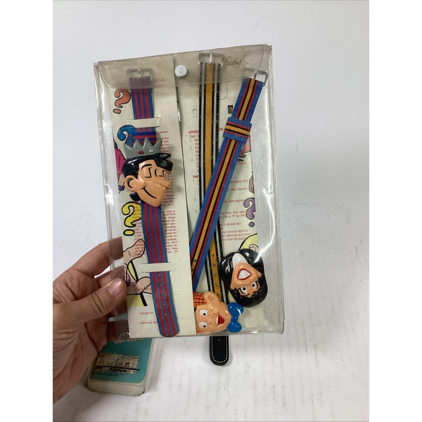 1989 Cheval Archie Digital Watch Set & Lot Of 2 Archie Watches