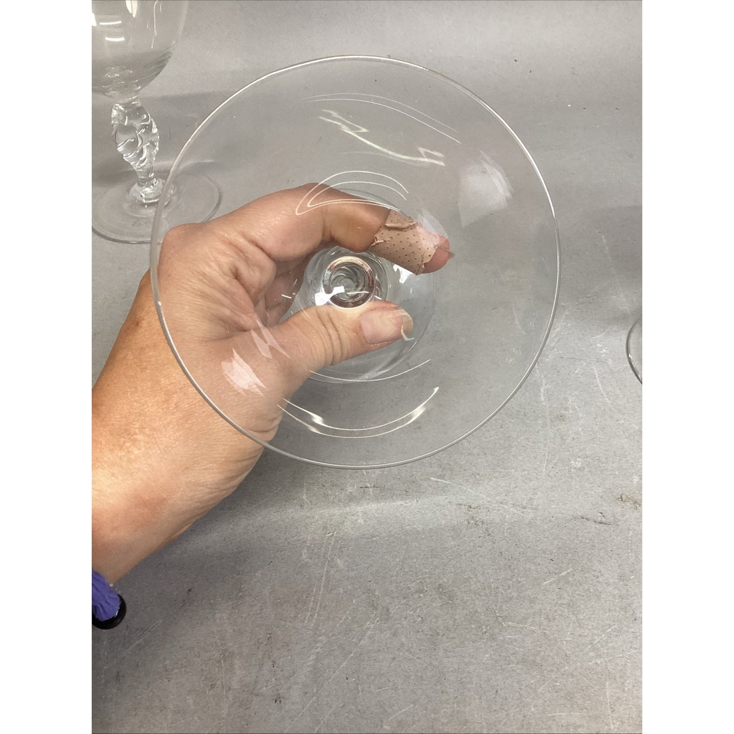 Set Of 5 - Wine Glasses And Water Goblets