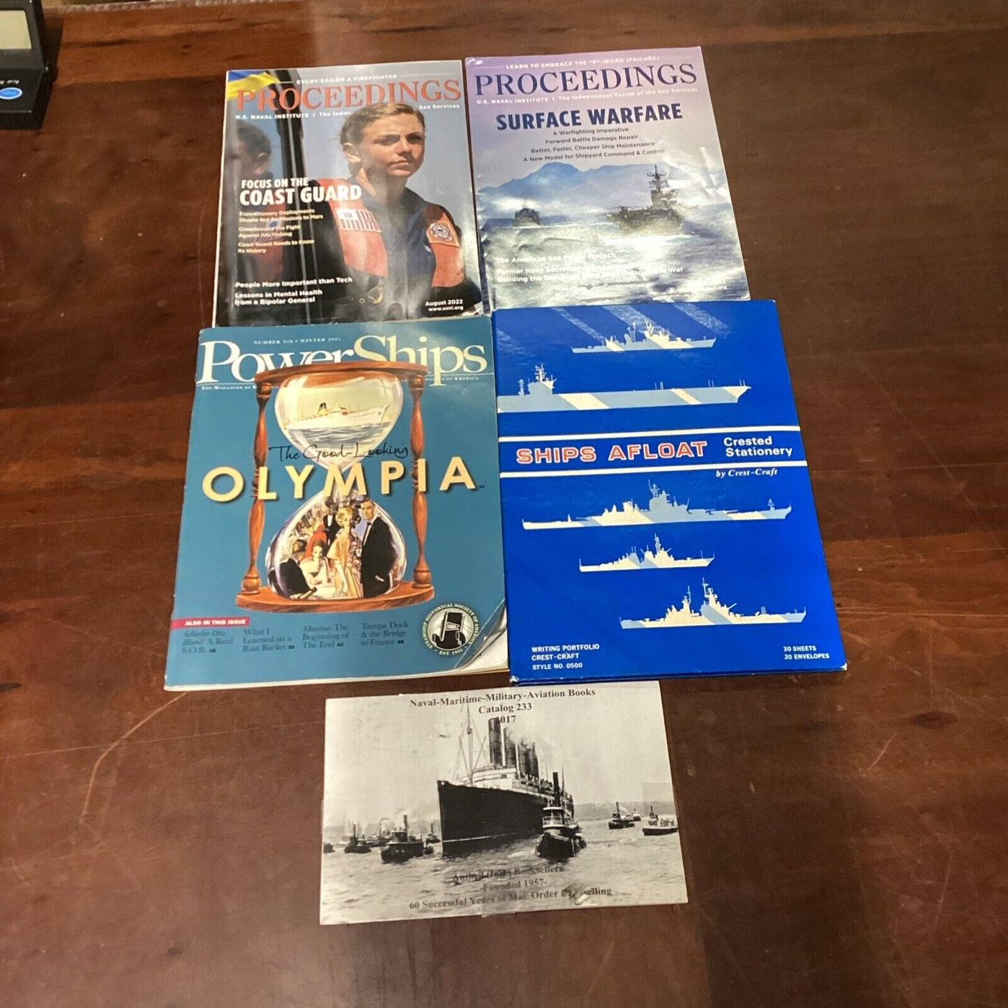 Proceedings - Coast Guard, Surface Warfare, Power Ships, Ships Afloat Stationary