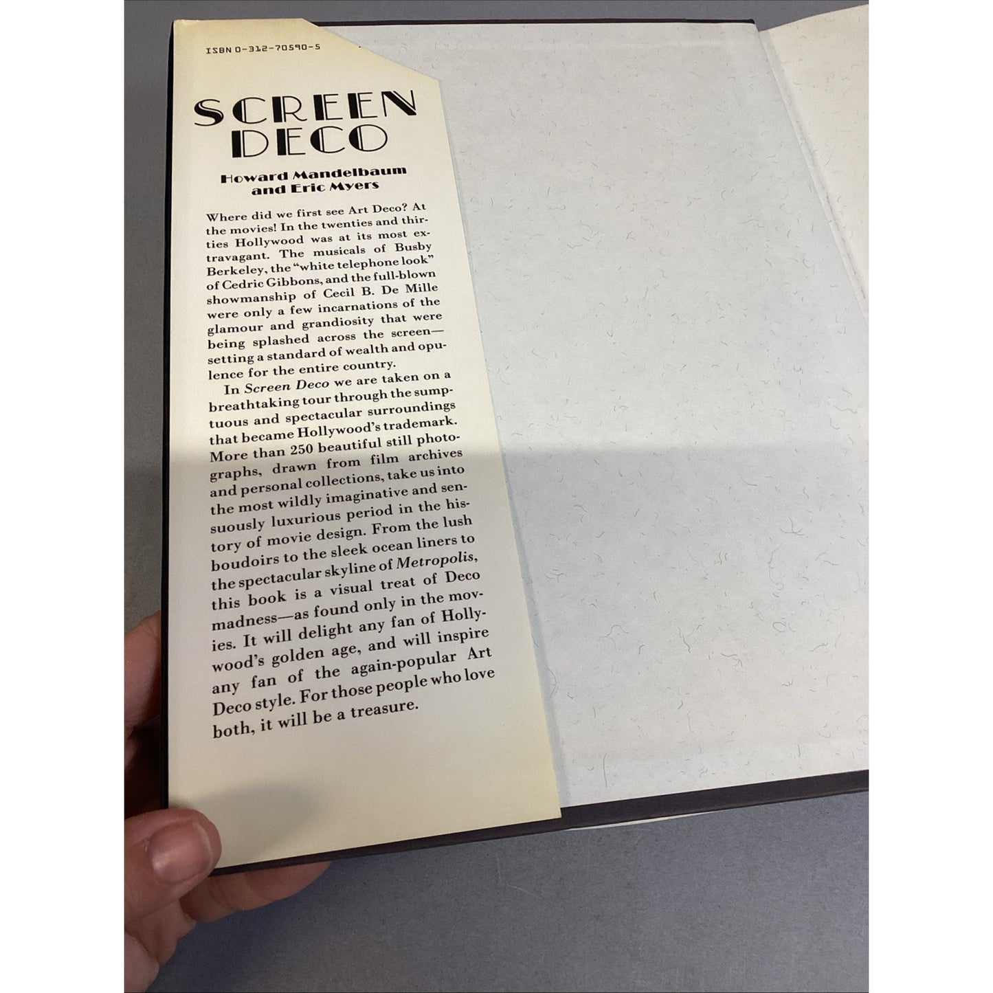 Screen Deco A Celebration of High Style in Hollywood Hardcover Signed By Author
