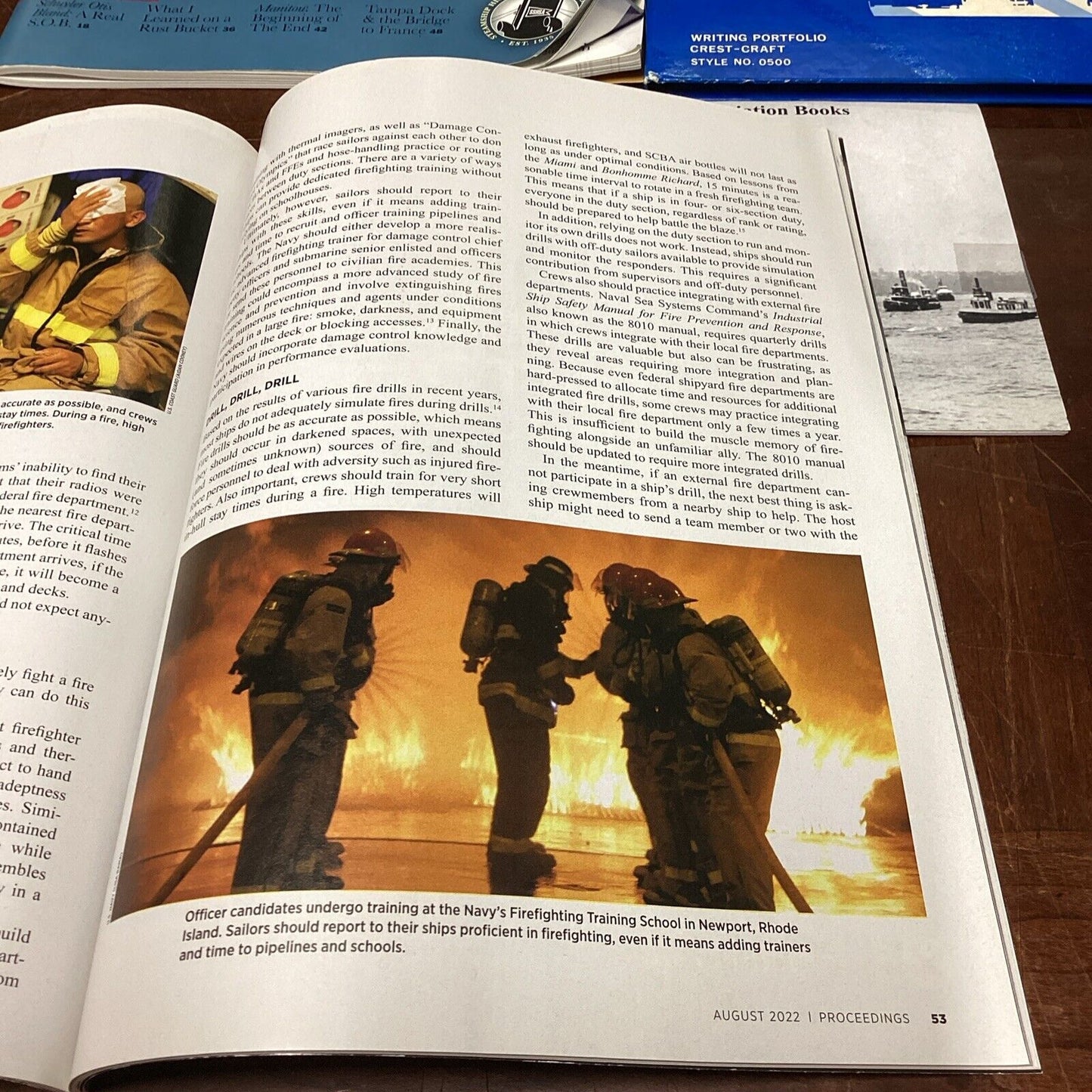Proceedings - Coast Guard, Surface Warfare, Power Ships, Ships Afloat Stationary