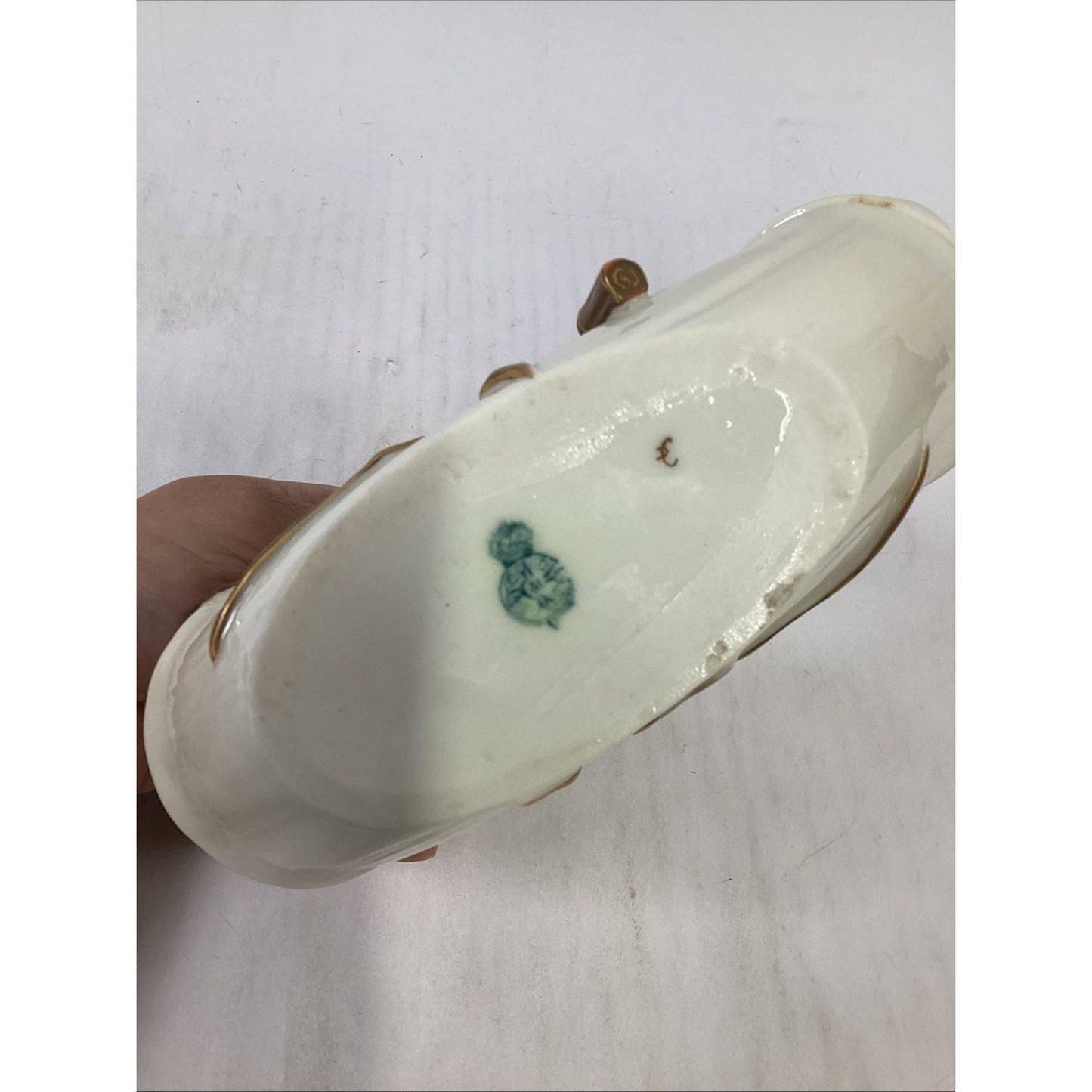 Antique 1800’s Royal Worcester Porcelain Double Ended Vase