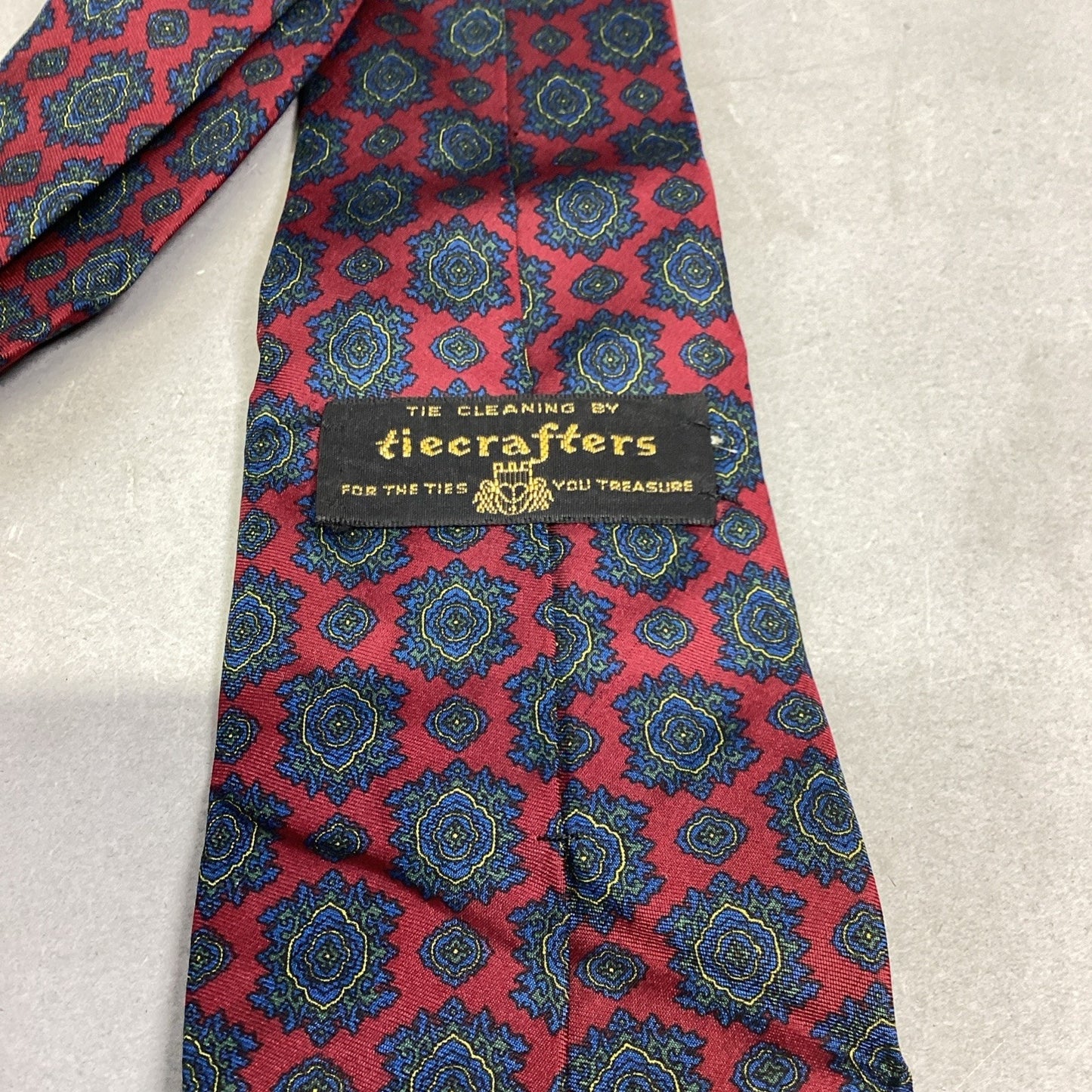 Robert Talbot Men’s Wine Colored Silk Neck Tie