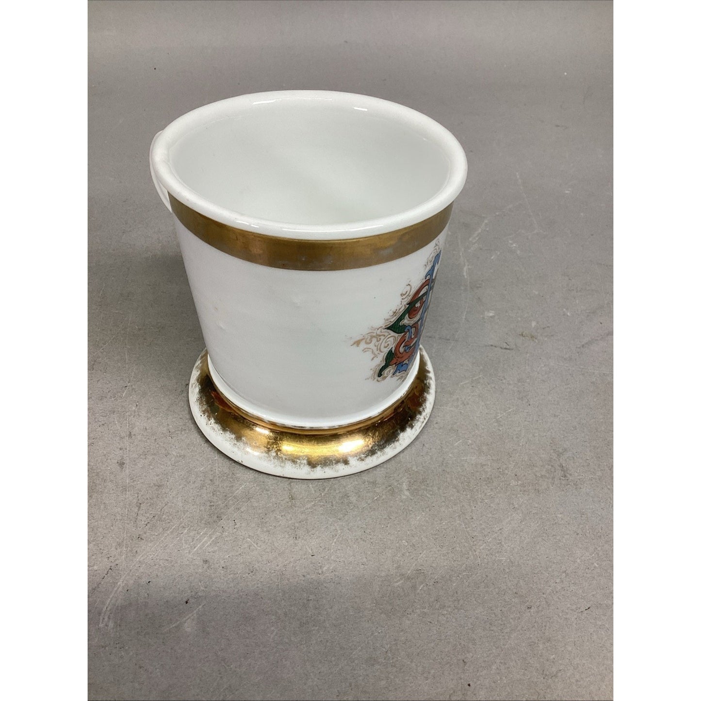 Antique Leonard Porcelain Shaving Mug - Made In Vienna, Austria