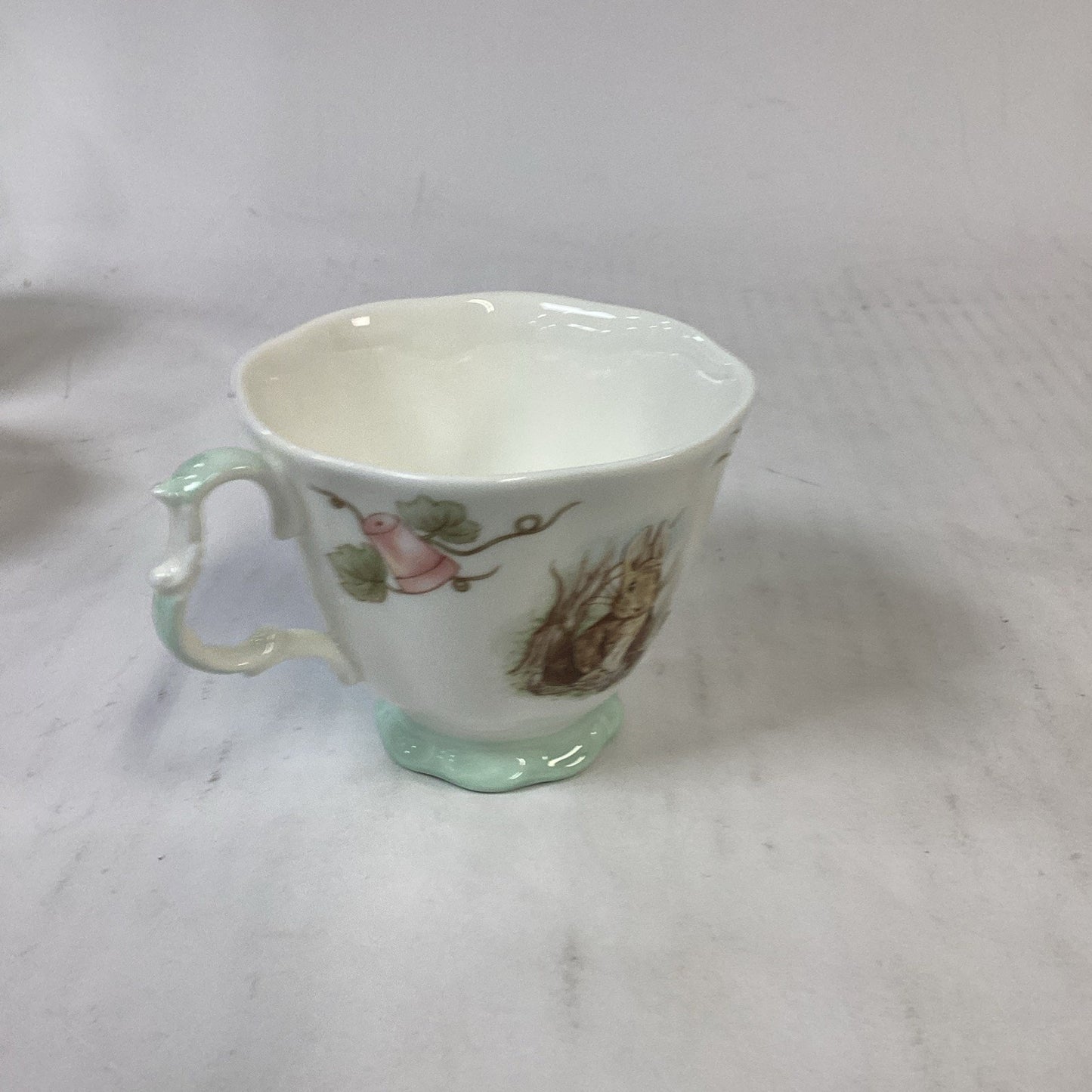 Royal Albert Peter Rabbit Cup Benjamin Bunny Beatrix Potter 1986 F.W.&Co England