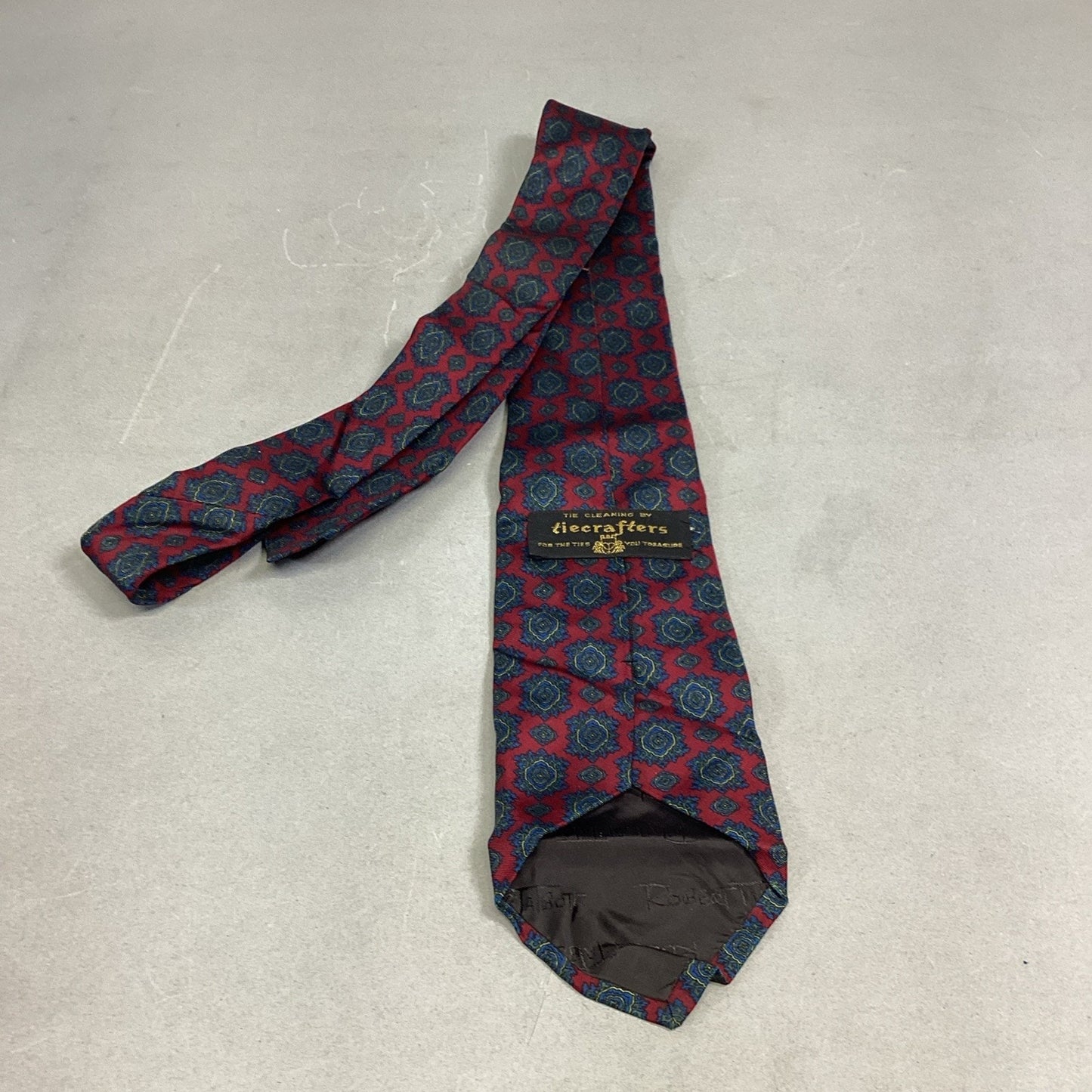 Robert Talbot Men’s Wine Colored Silk Neck Tie
