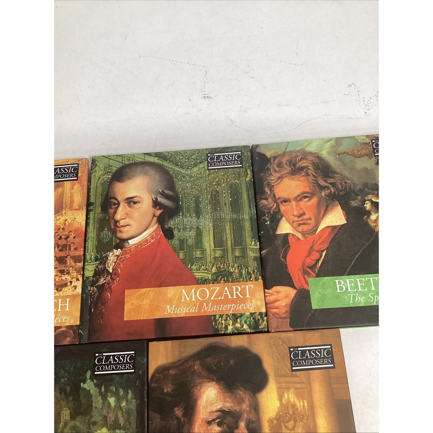 Classic Composers CDs - Bach, Mozart, Beethoven, Tchaikovsky & Chopin