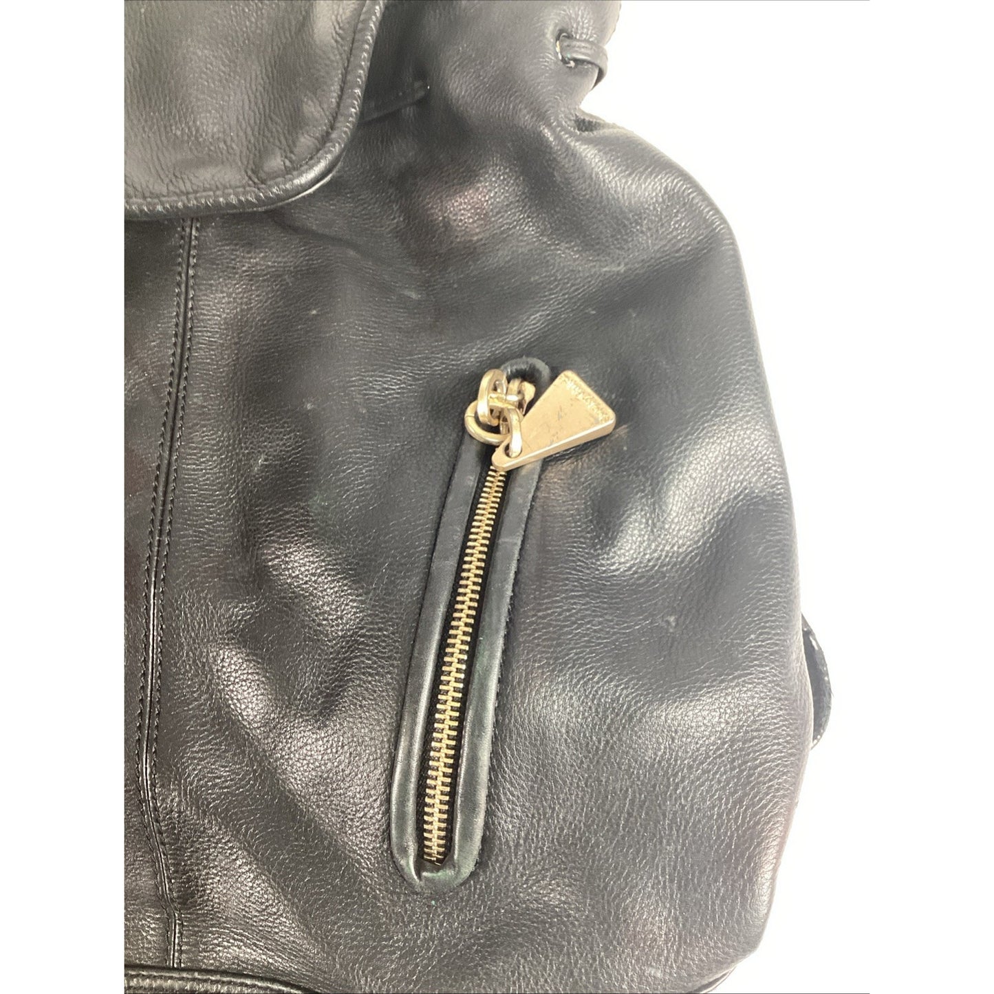See By Chloe Black Leather Backpack With Dust Bag
