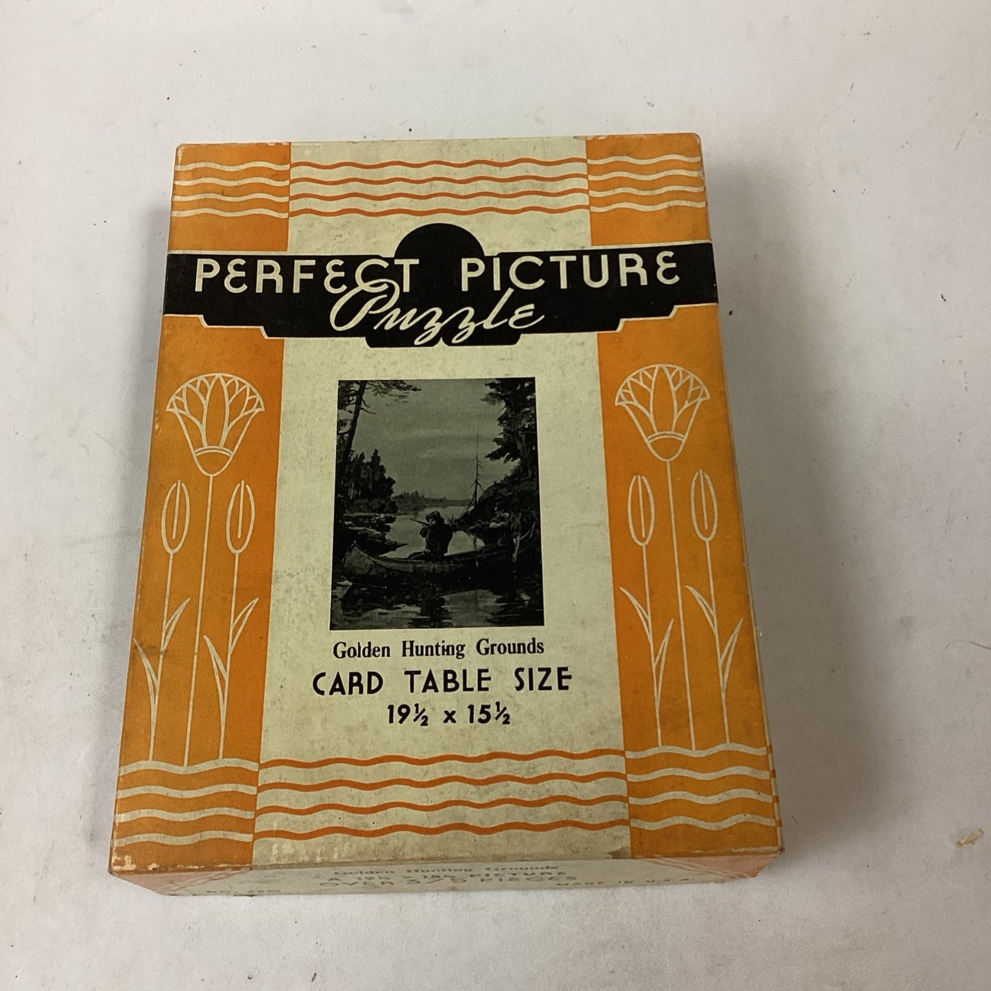 Set Of 6 Vintage Wooden Perfect Picture Puzzles