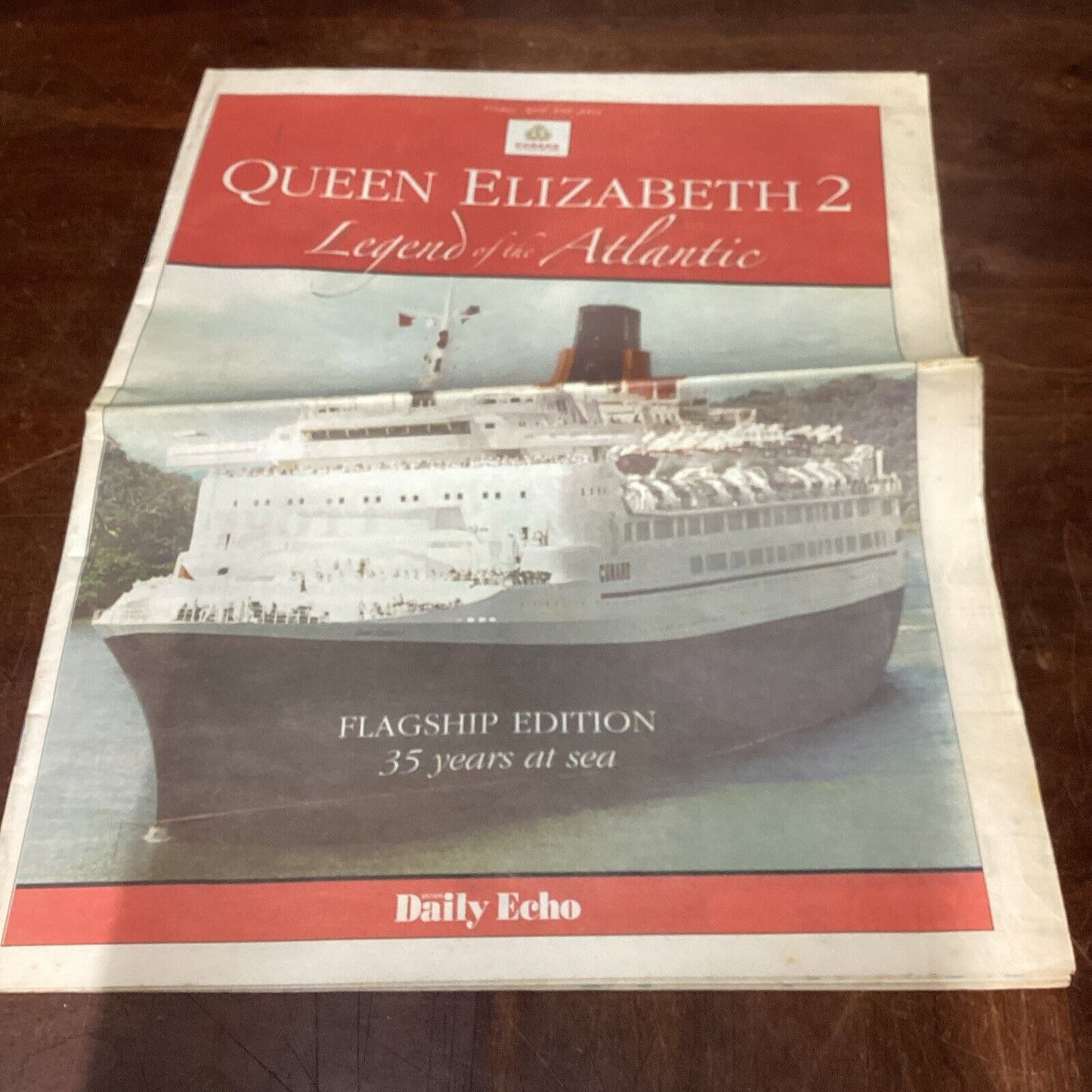 Lot Of 23 Mixed Ship Memorabilia- QE2, Oranje, Nieuw Amsterdam + 1 Model Ship