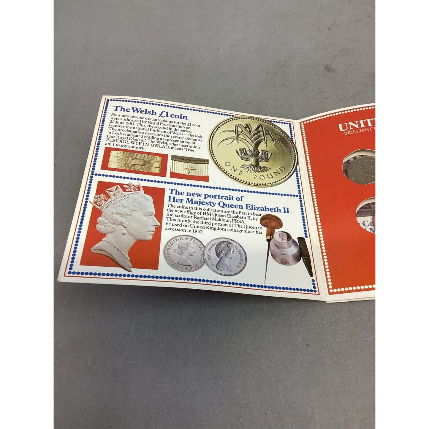 1985 Great Britain Royal Mint Brilliant Uncirculated Annual Coin Set