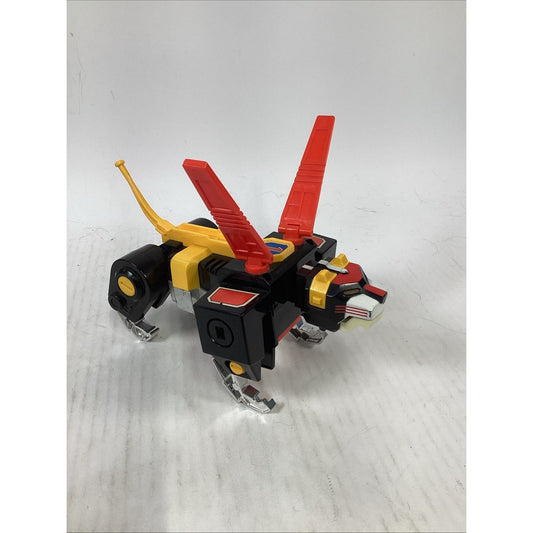 Vintage 1984 Voltron Black Lion World Events Productions w/ Tail & Wings