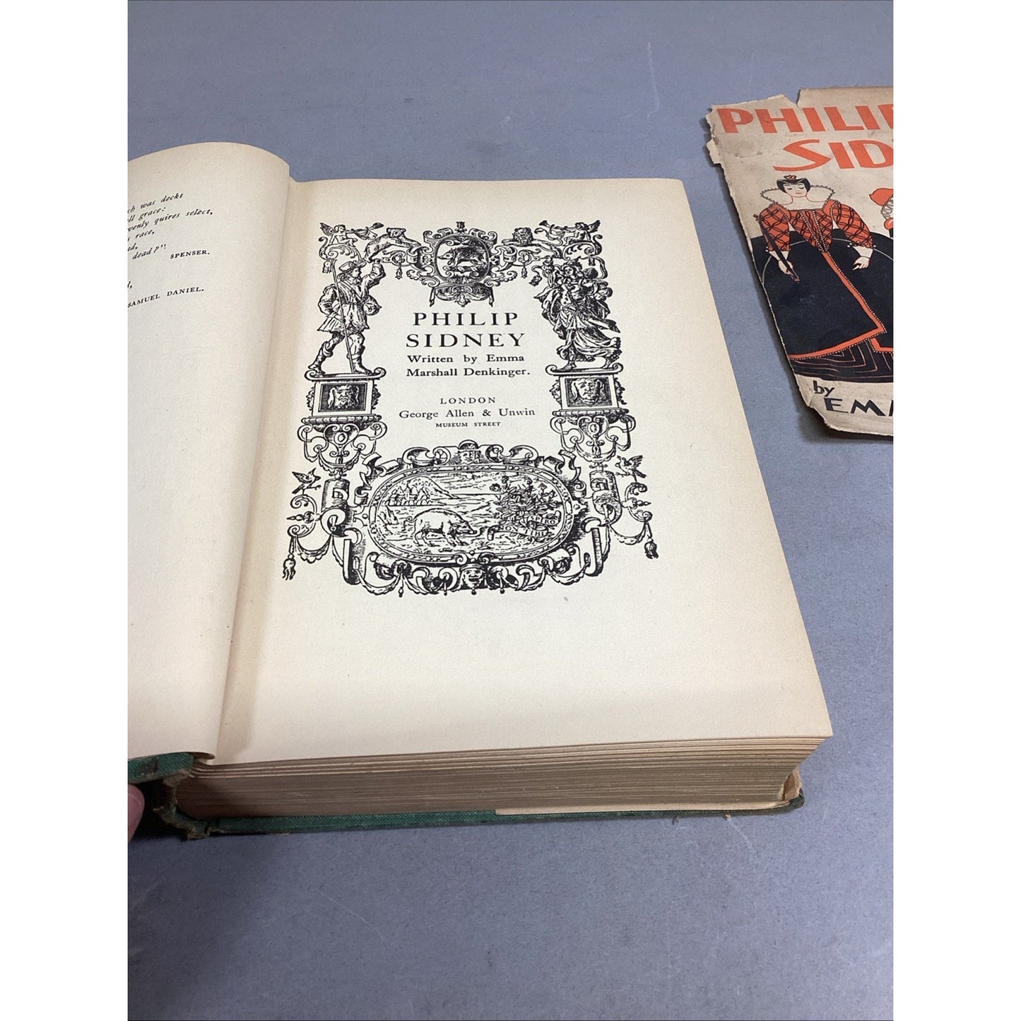 Philip Sidney By Emma M. Denkinger - Hardcover - 1932 - Rare